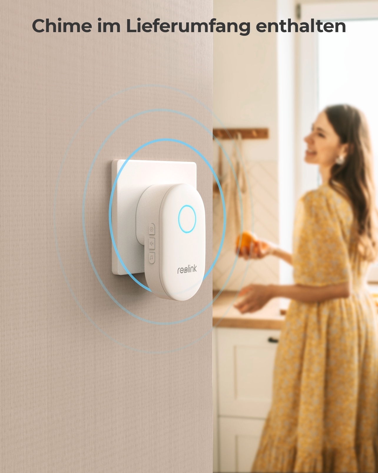 Reolink Smart Home Türklingel »D340P Doorbell«, Aussenbereich