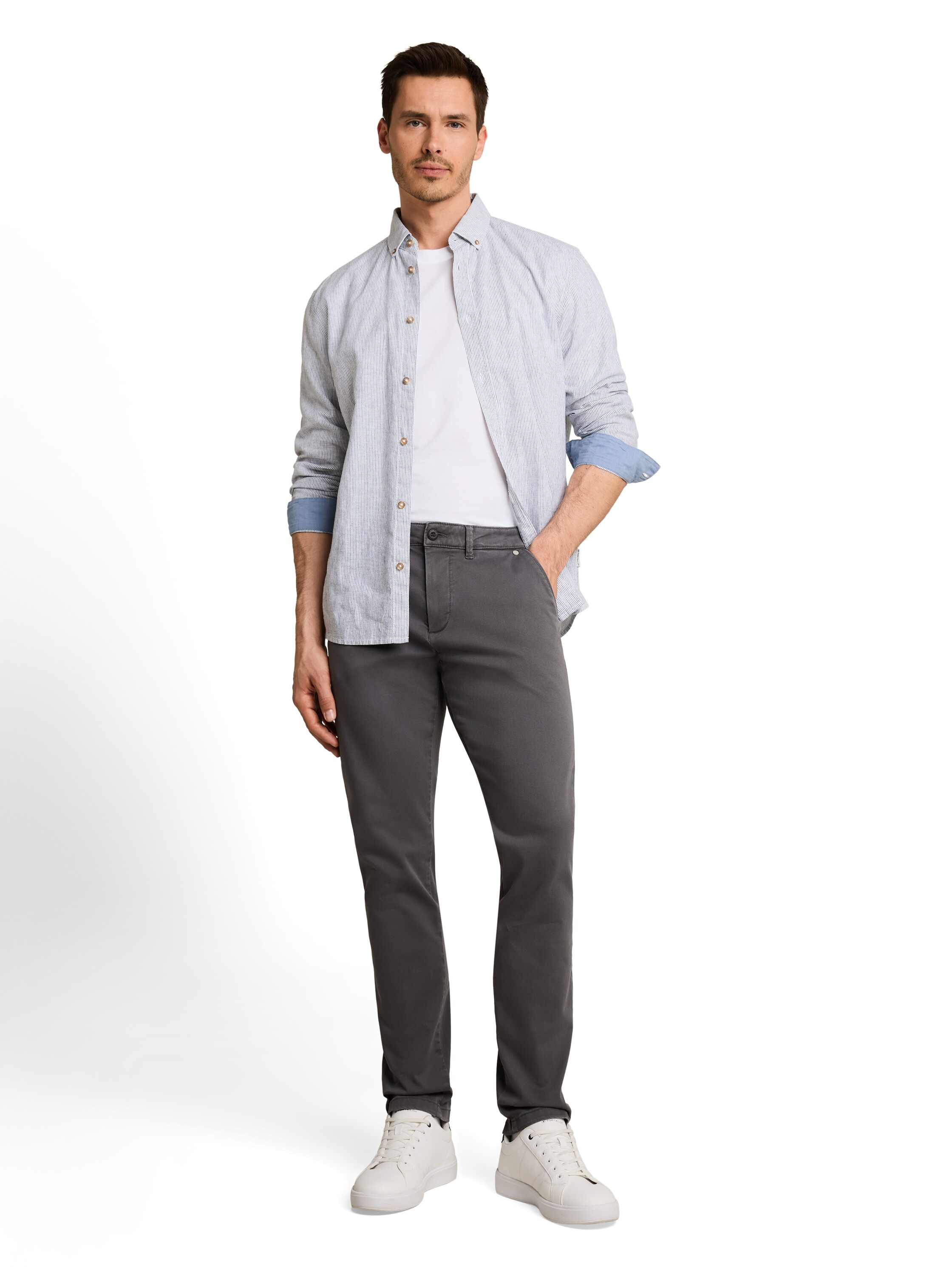 TOM TAILOR Chinohose  mit Stretch