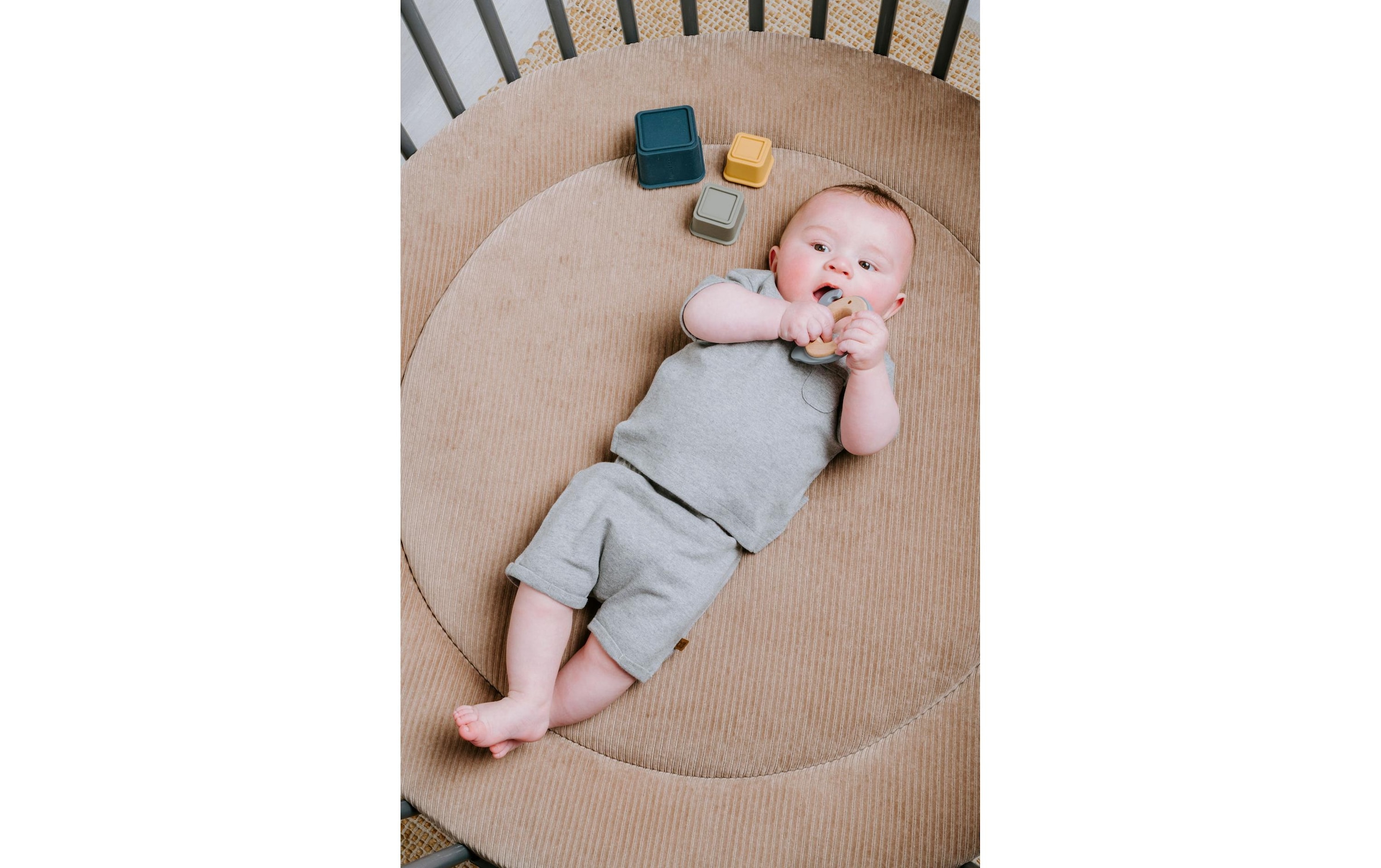   Krabbeldecke »baby's only Sense Clay – Ø90 cm«