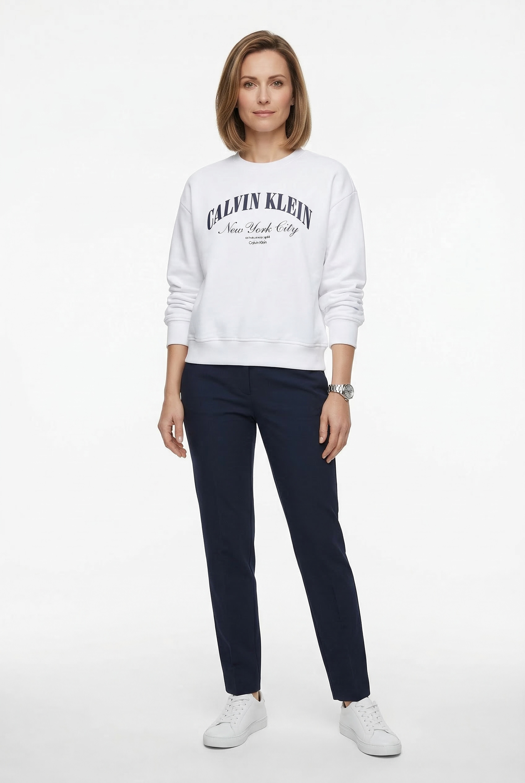 Image of Calvin Klein Jeans Sweatshirt, Regular fit, mit Druck