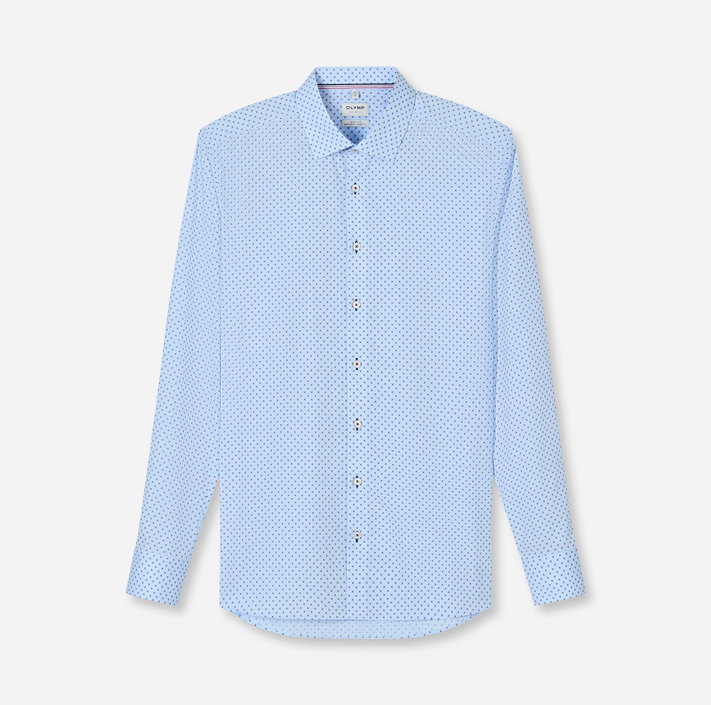 OLYMP Chemise à manches longues »Level Five« Chemise business, coupe body fit, col Kent