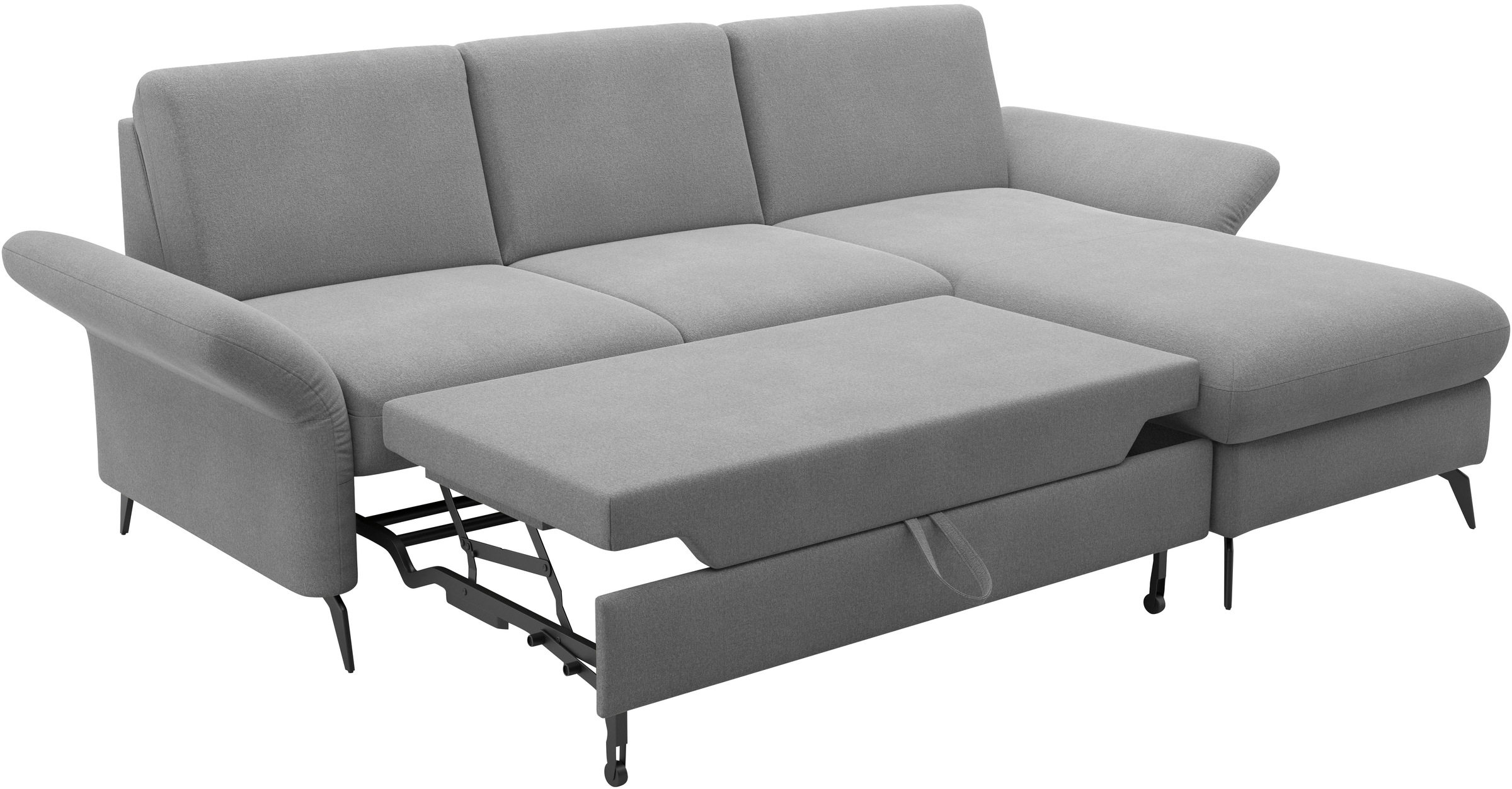 Home affaire Ecksofa »Rochelle«, wahlweise mit Bettfunktion, Bettkasten und Armteilverstellung
