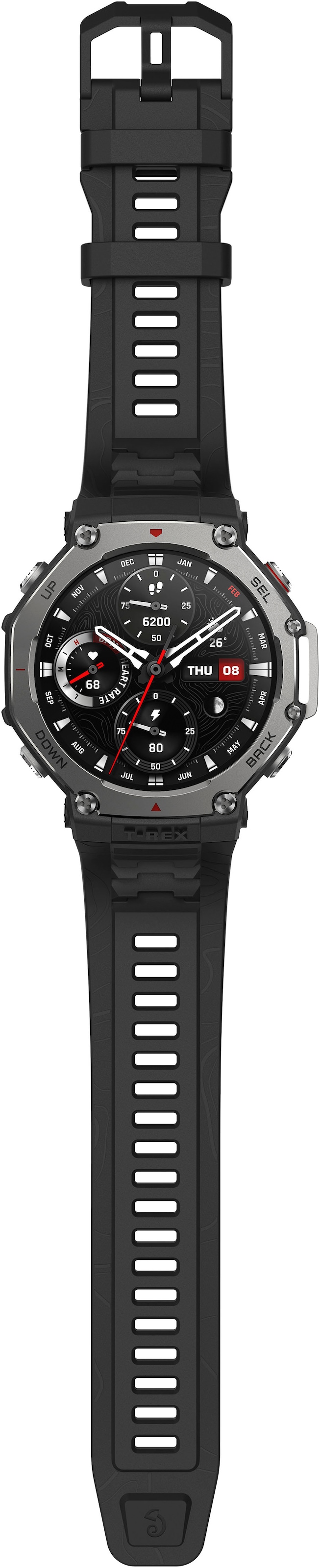 Amazfit Smartwatch »T-Rex 3«, (/ 1,5 Zoll), Zepp OS