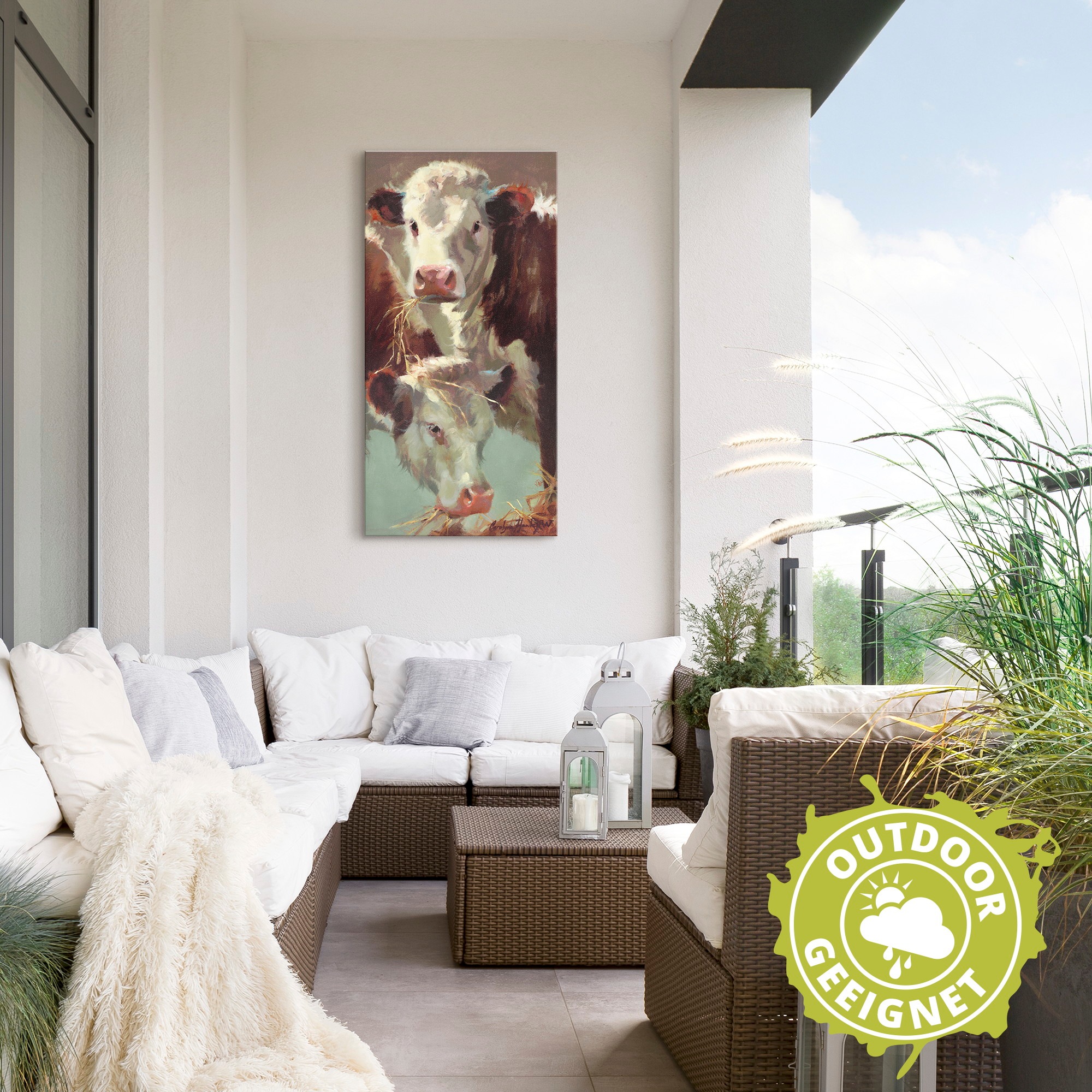 Artland Fresque murale »Kauen und Schlucken« 1 cuis tlg. als Alubild, Leinwandbild in verschied. Grössen