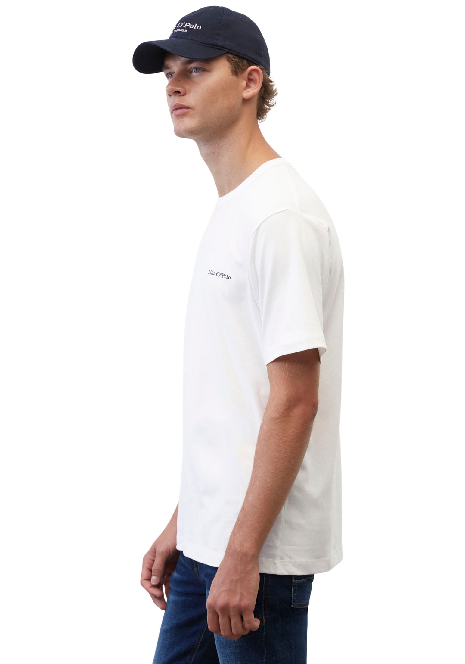 Marc O'Polo T-Shirt, mit dezenter Label-Stickerei