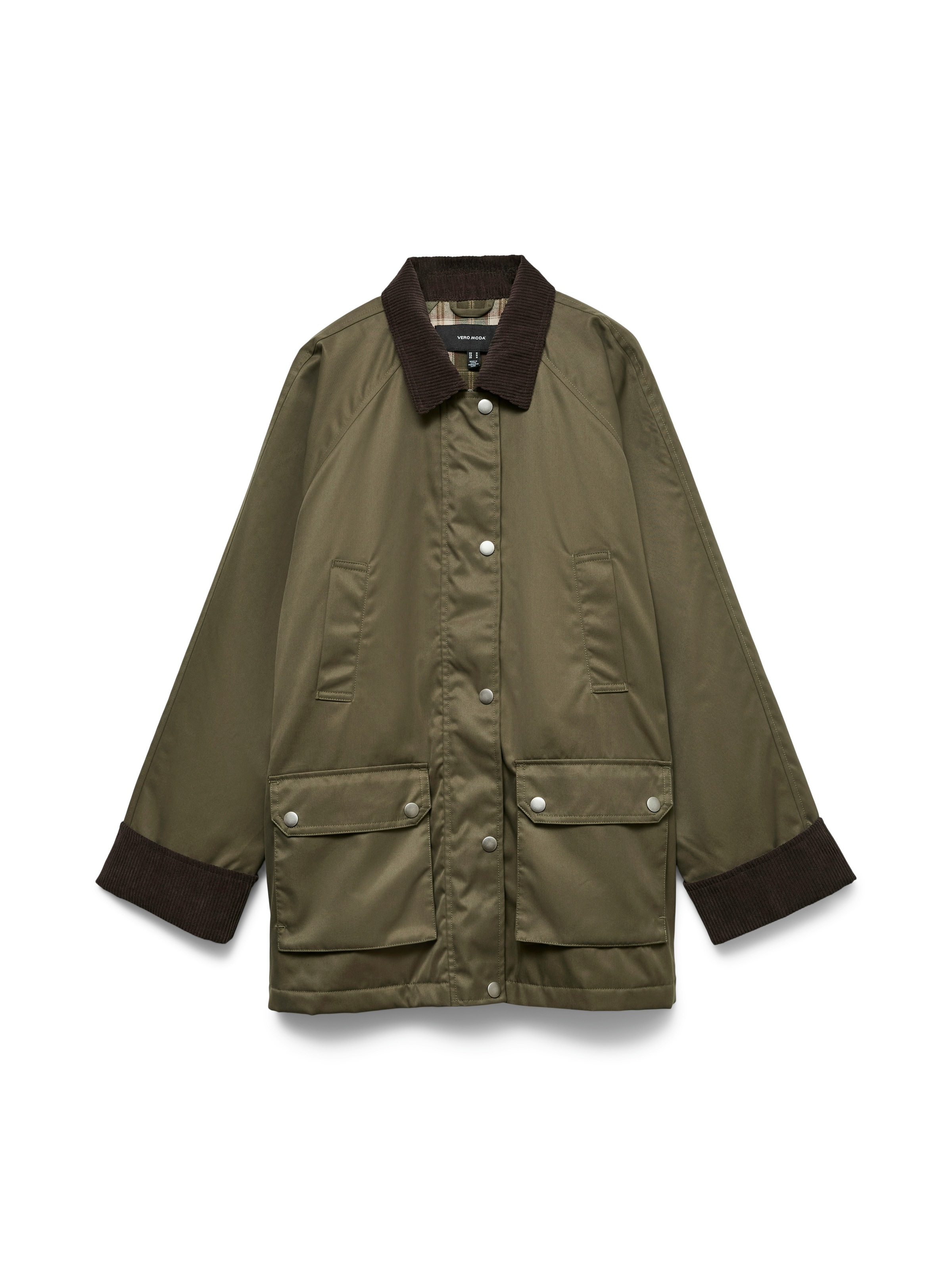 Vero Moda Langjacke »VMWALES JACKET NOOS« Kunstfaser