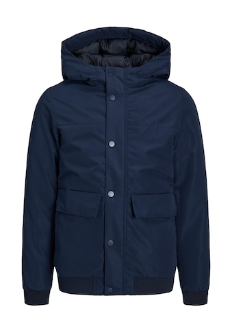 Parka »JJCHAMP BOMBER JACKET JNR«, mit Kapuze