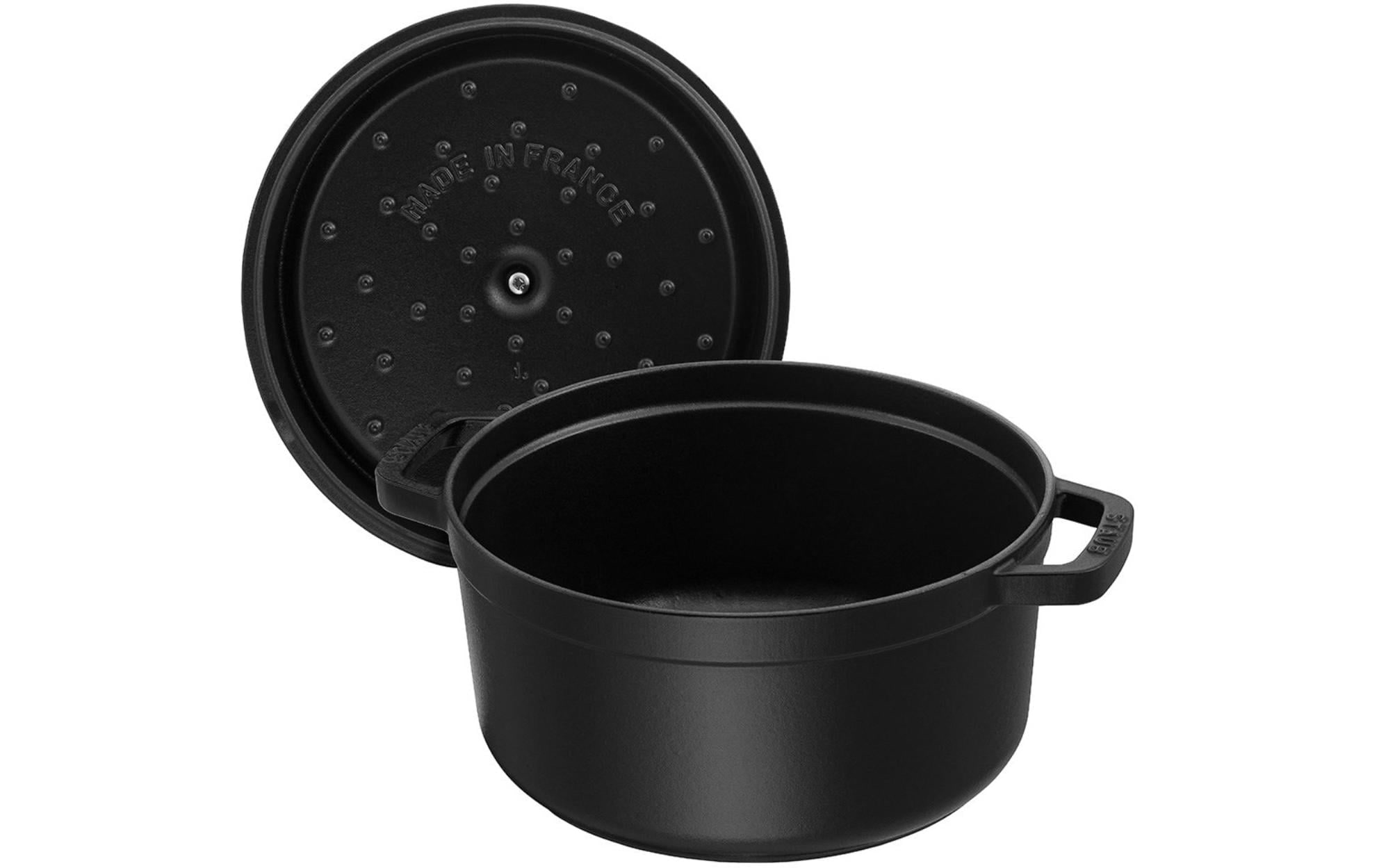 STAUB Bräter »Cocotte« Gusseisen robust, langlebig, perfekte Hitzeverteilung, Aromaregen-Deckel
