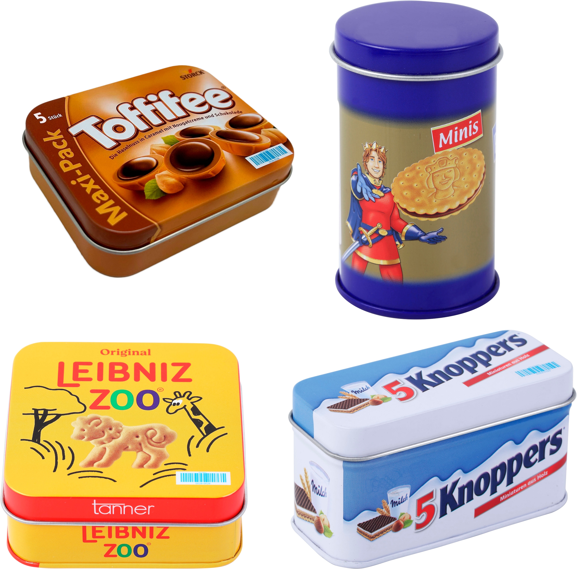 Image of Tanner Kaufladensortiment "Nasch Set mit 4 verschiedenen Produkten"