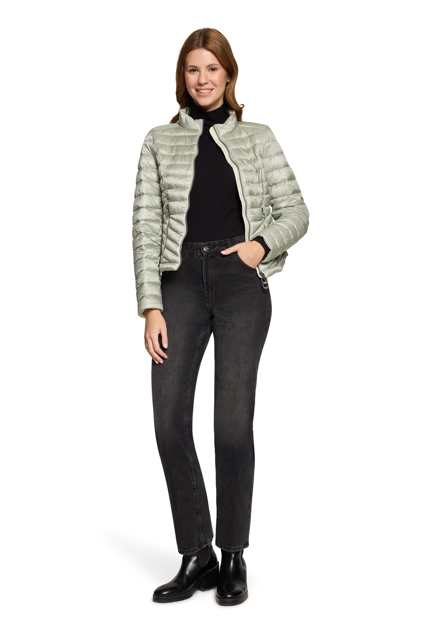 Gil Bret Veste matelassée mit Stehkragen