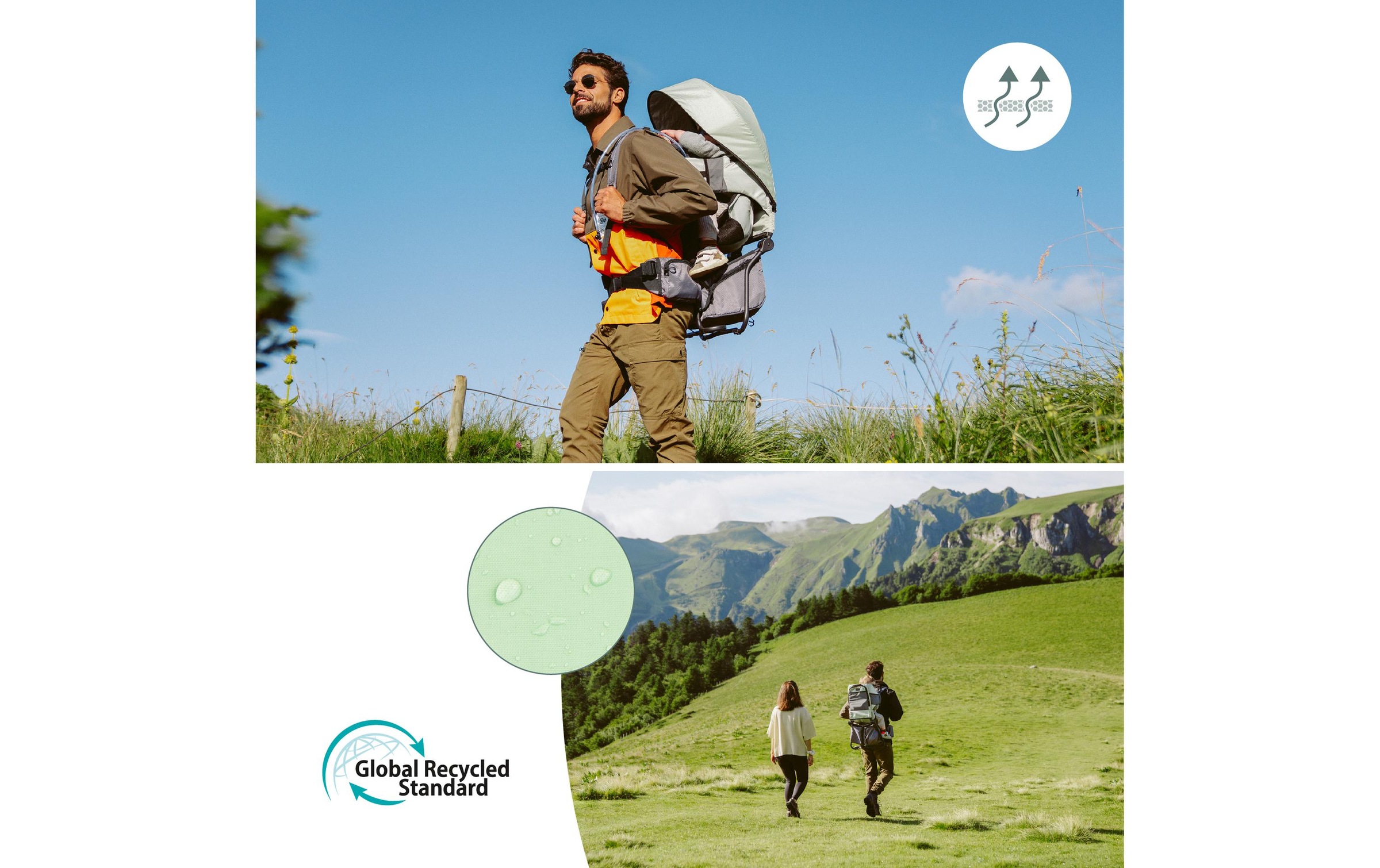BABYMOOV Wanderrucksack »Kraxe Moov & Hike«