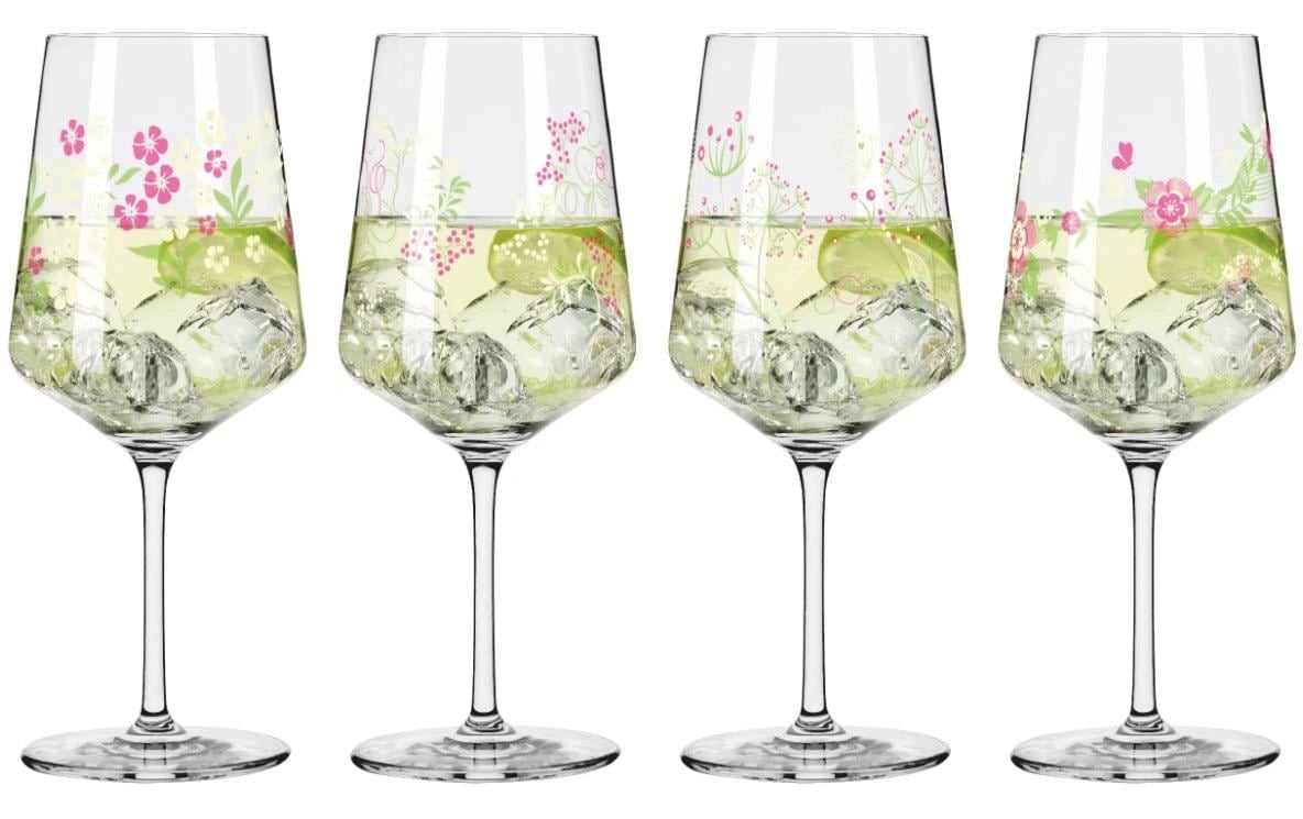 Ritzenhoff Aperitifglas »Sommertau Hugo 544 ml 4 Stück Transparent«, (4 tlg.)