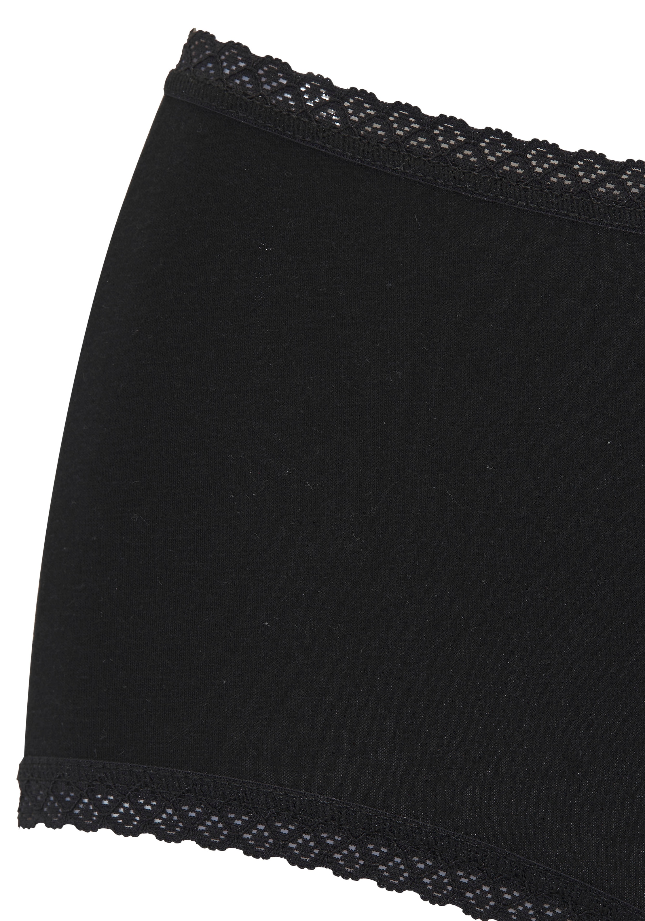 Vivance Taillenslip 7er-Pack,  aus weicher Baumwollqualität mit feiner Spitzeneinfassung