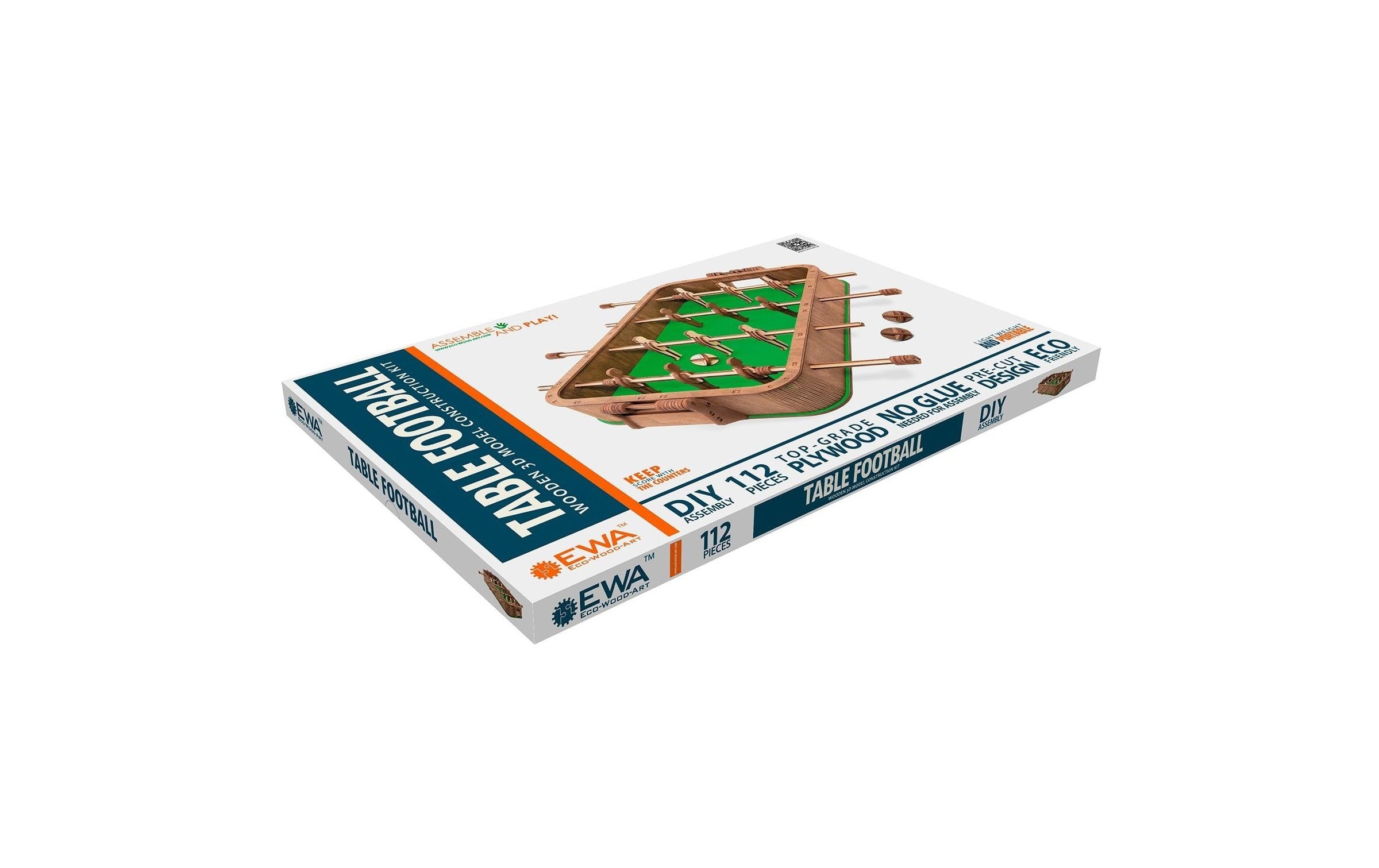  Tischfussballspiel »Eco-Wood-Art« Spielbarer 3D Bausatz aus Holz