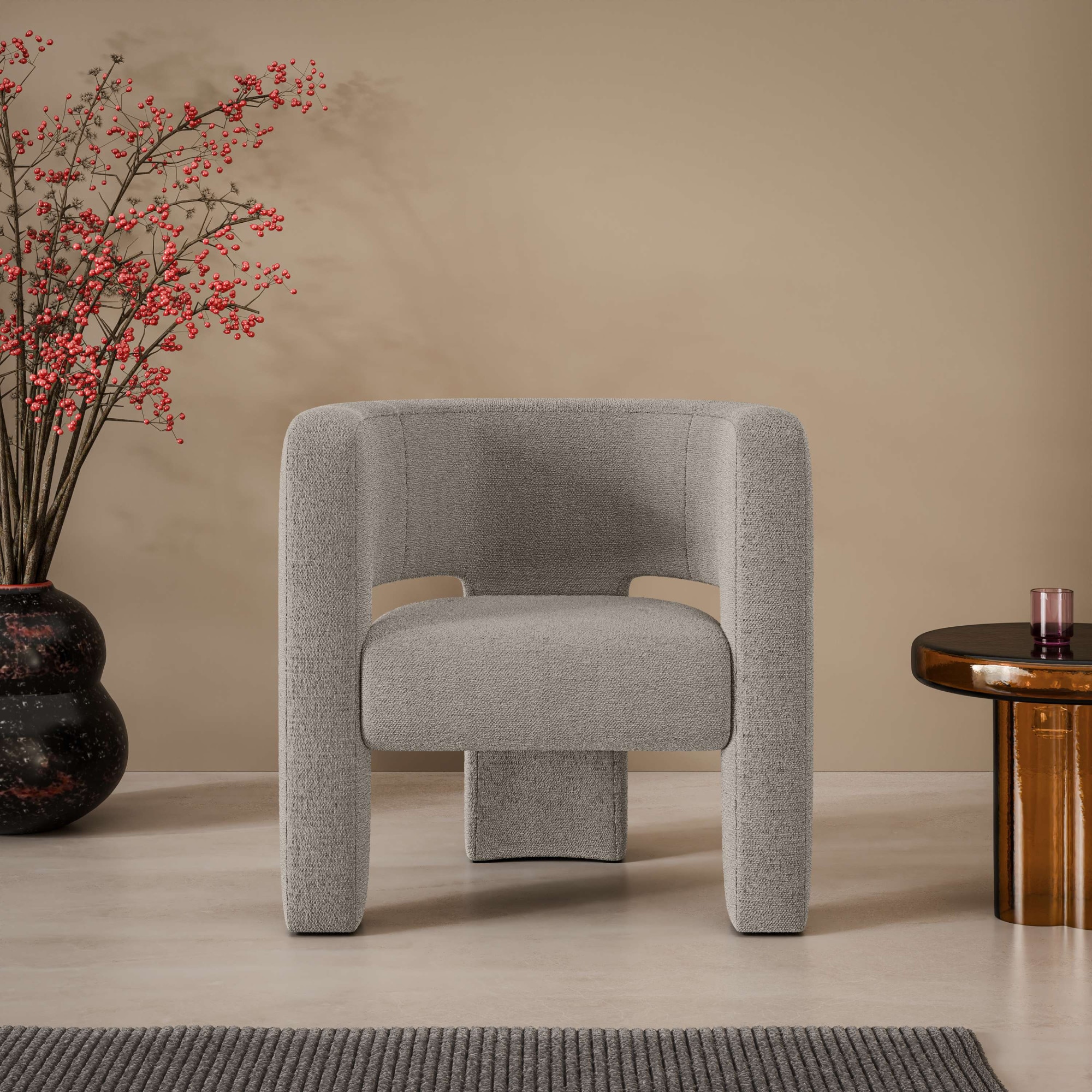 Image of LeGer Home by Lena Gercke Sessel "Ohrensessel SELMIA Moderner Lounge-Sessel Einzelsitz, B/T/H 73/62/76cm" Relaxsessel/Lehnstuhl, erhältlich in trendigen Stoff- und Farboptionen