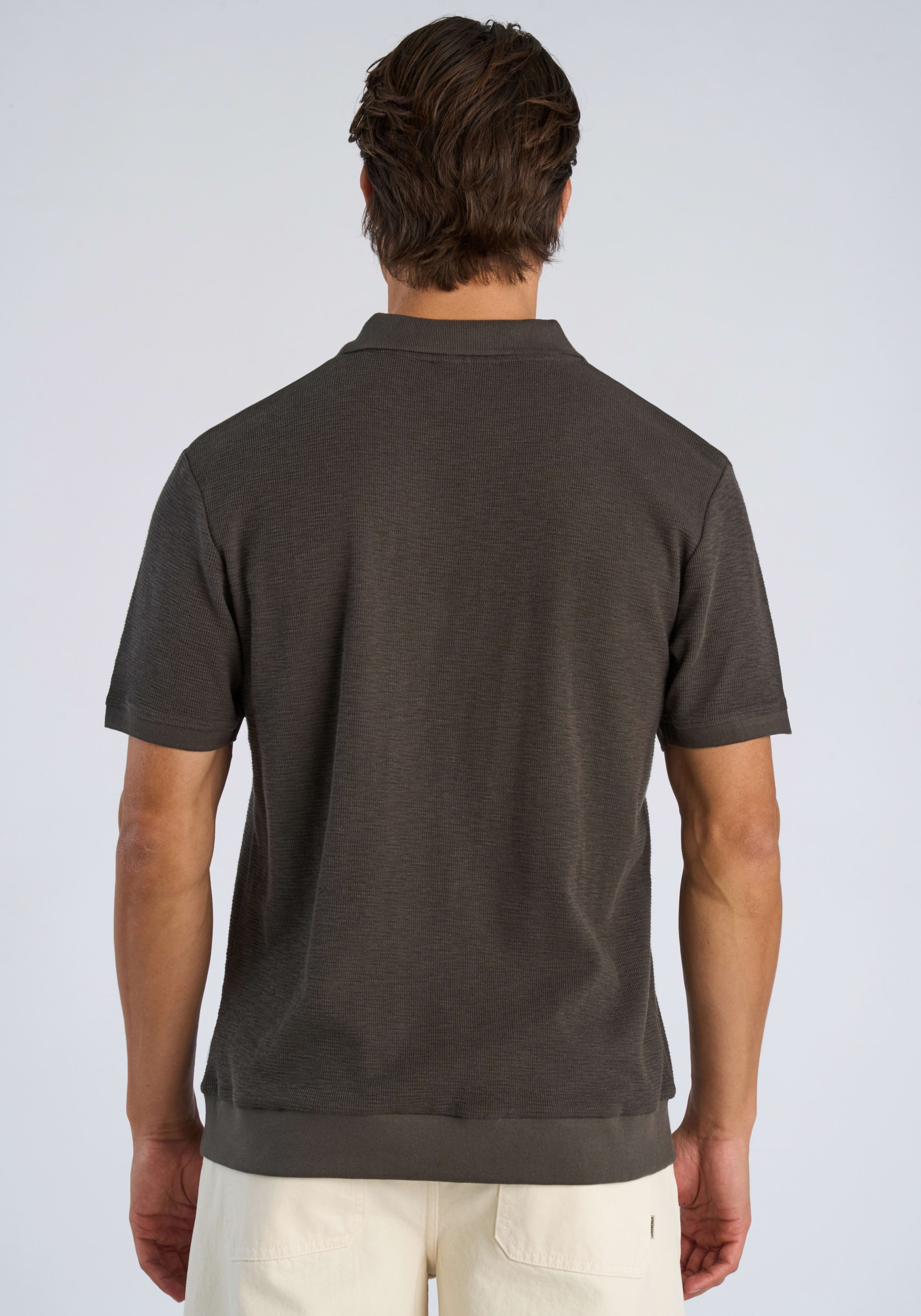 LINDBERGH T-shirt à manches courtes mit Polokragen