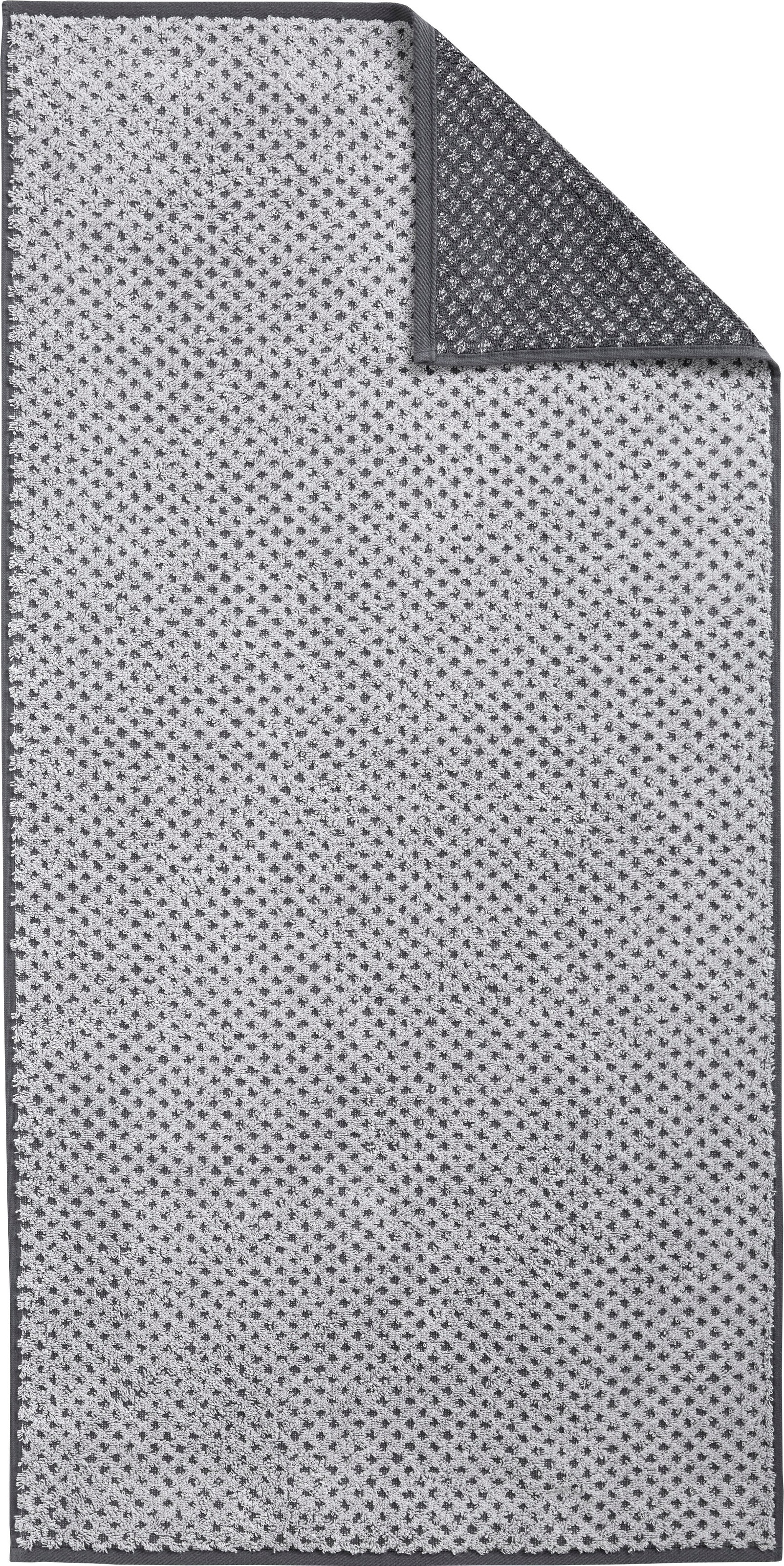 Dyckhoff Handtuch Set »Golden Shades Rhombus«, 3 tlg., Walkfrottier, 2 Handtücher (50x100 cm), 1 Badetuch (70x140 cm)
