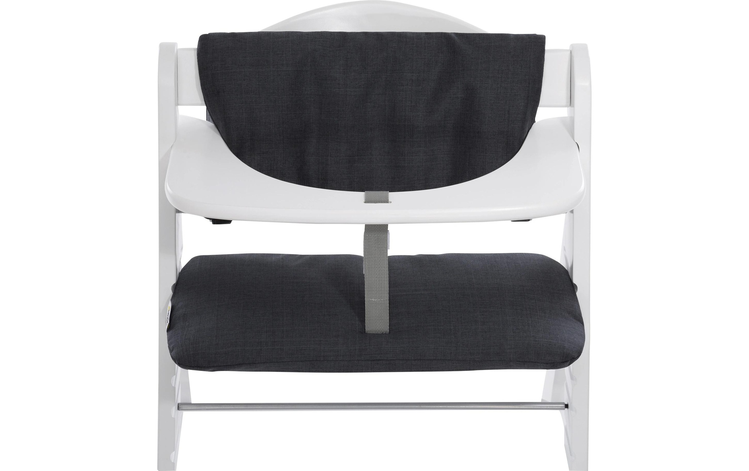 Image of Hauck Sitzkissen "Deluxe Melange Charcoal"