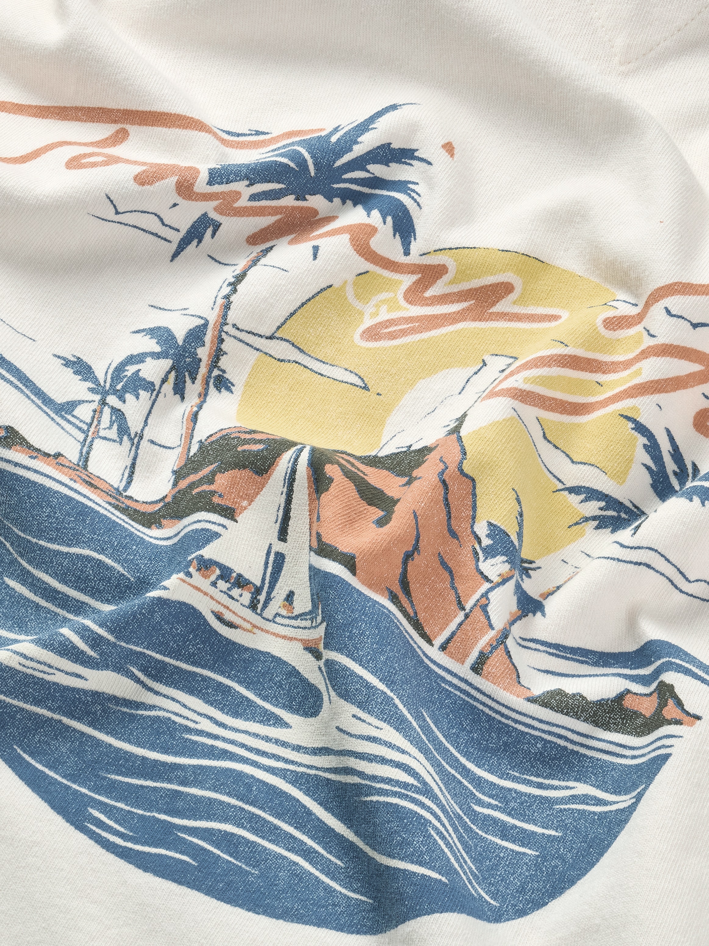 Tommy Jeans T-Shirt »TJM REG SIG SAILING SS TEE EXT«, mit grossem Rückendruck
