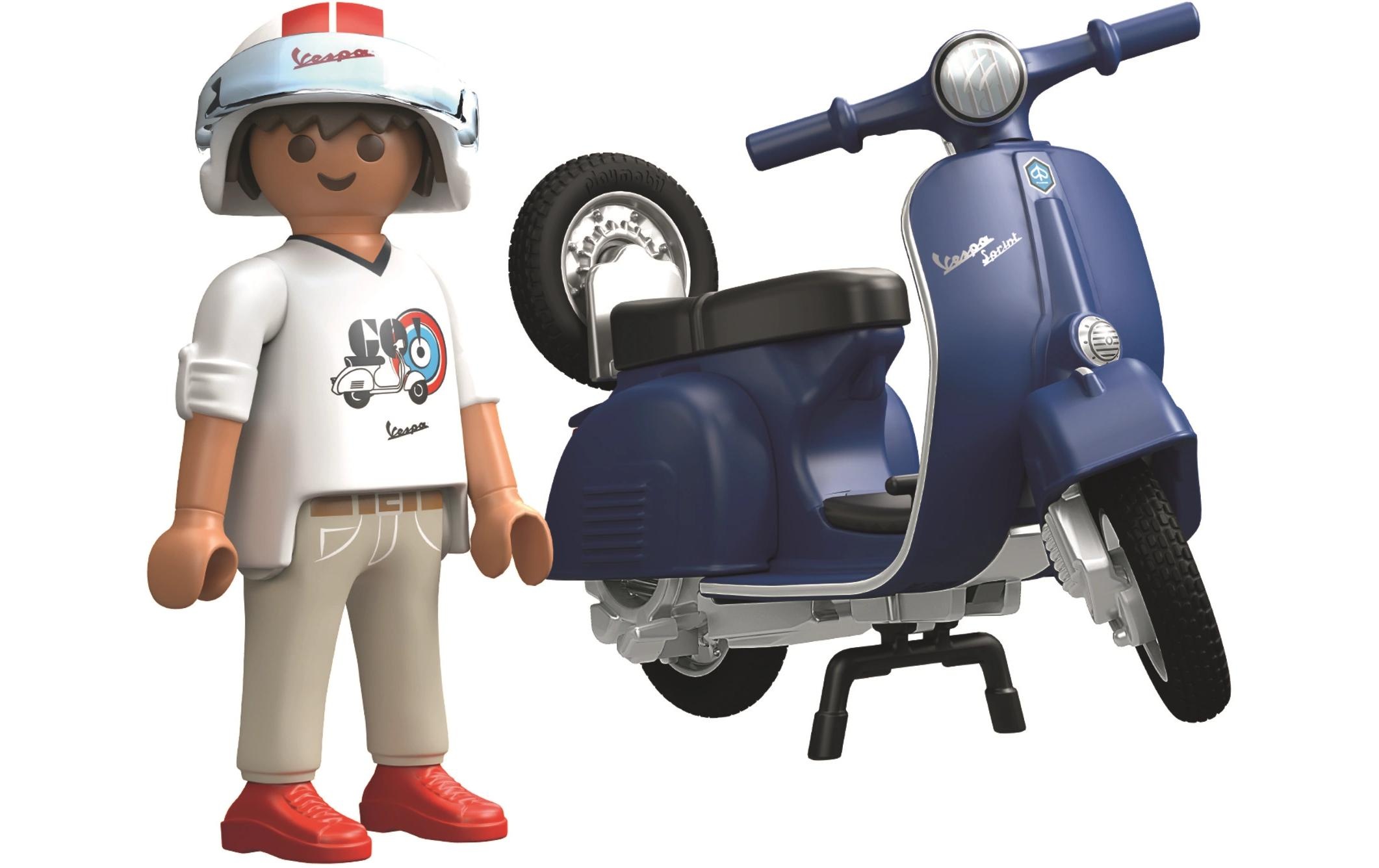 Playmobil® Spielbausteine »1969 Vespa 150 Sprint Veloce, 71622«