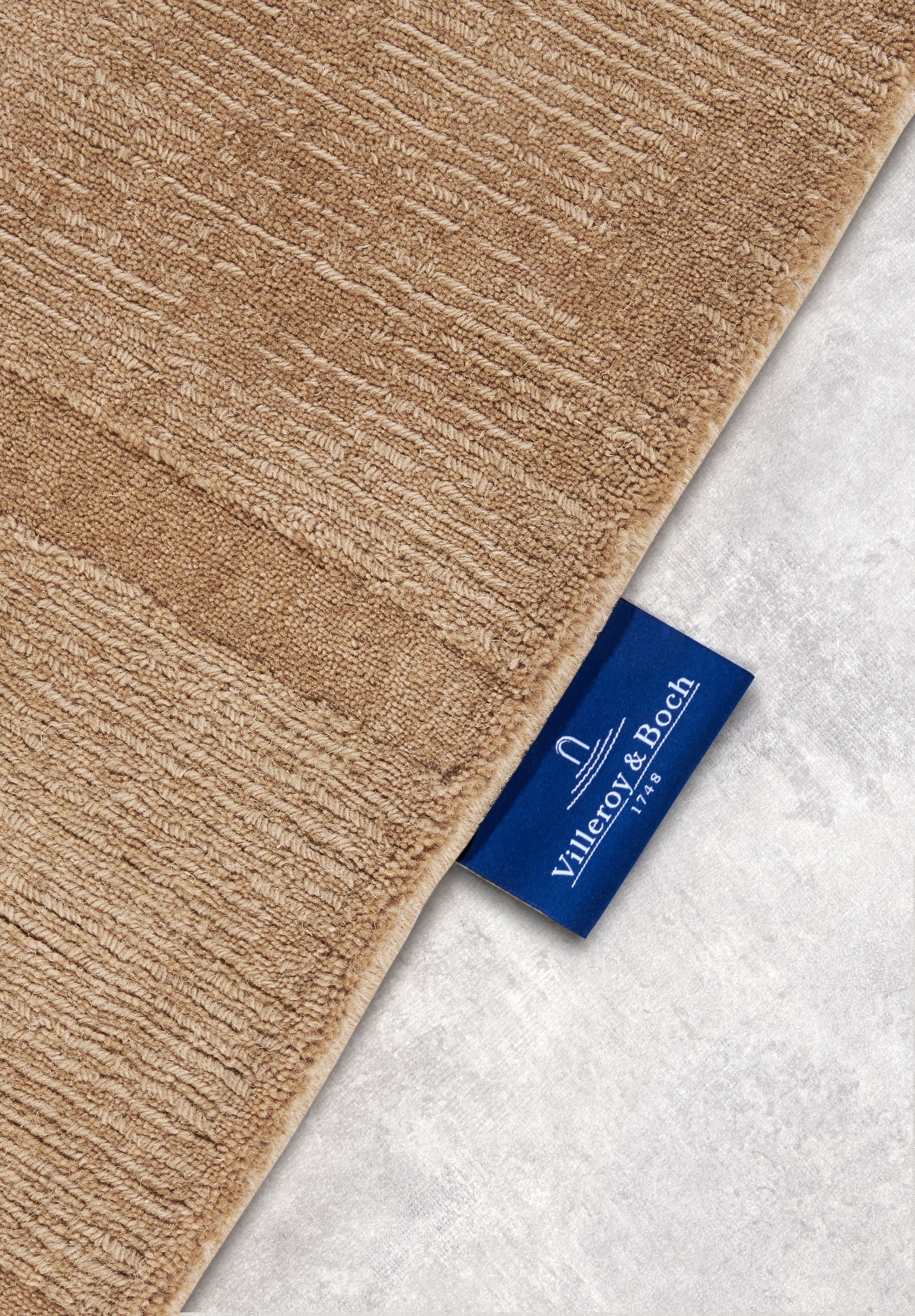 Villeroy & Boch Tapis en laine »Alexis« Rectangulaire 10 mm Höhe Handgewebt, Wolle, Natur, Wohnzimmer, Geometrie, Boho, Design