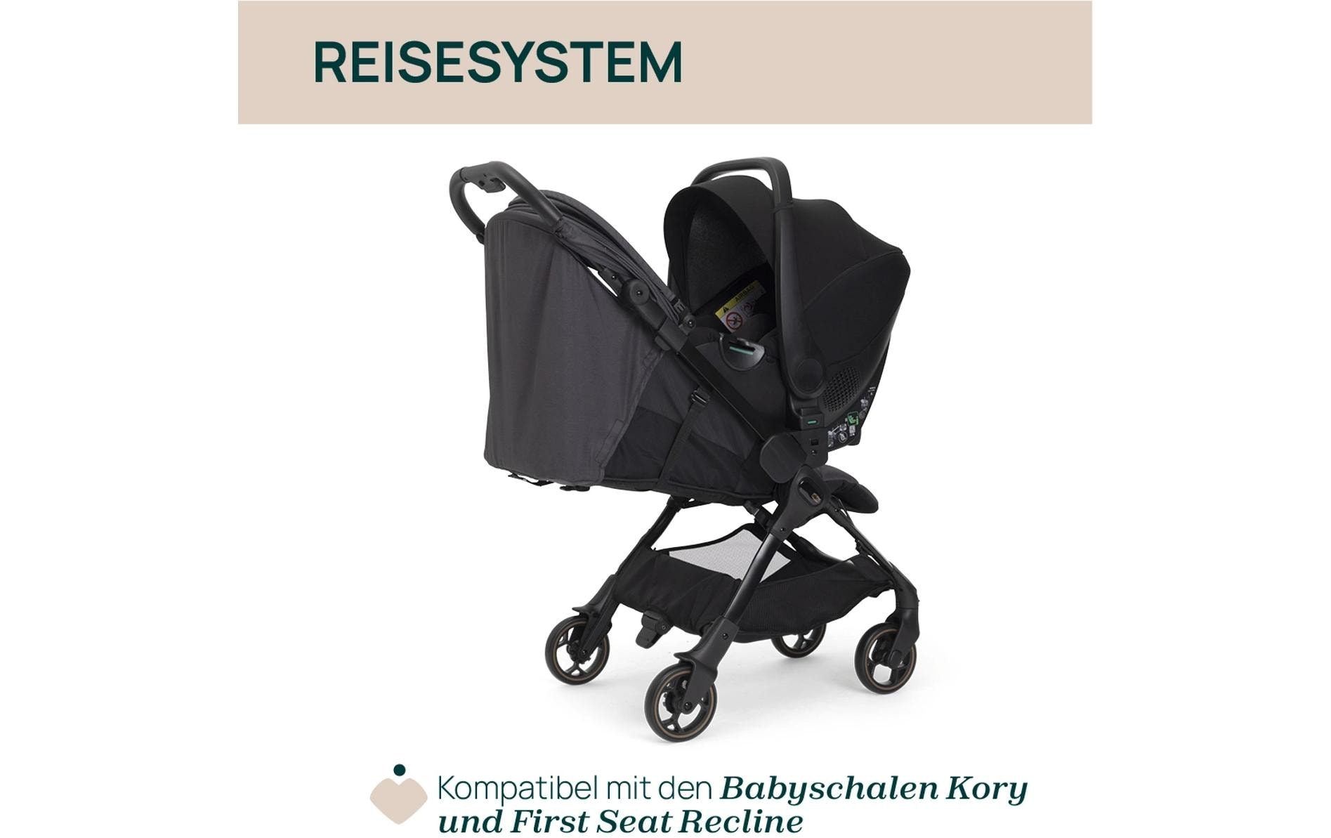 Chicco Poussette pour enfants »Aero-We Sportwagen Ebony« 22 kilos
