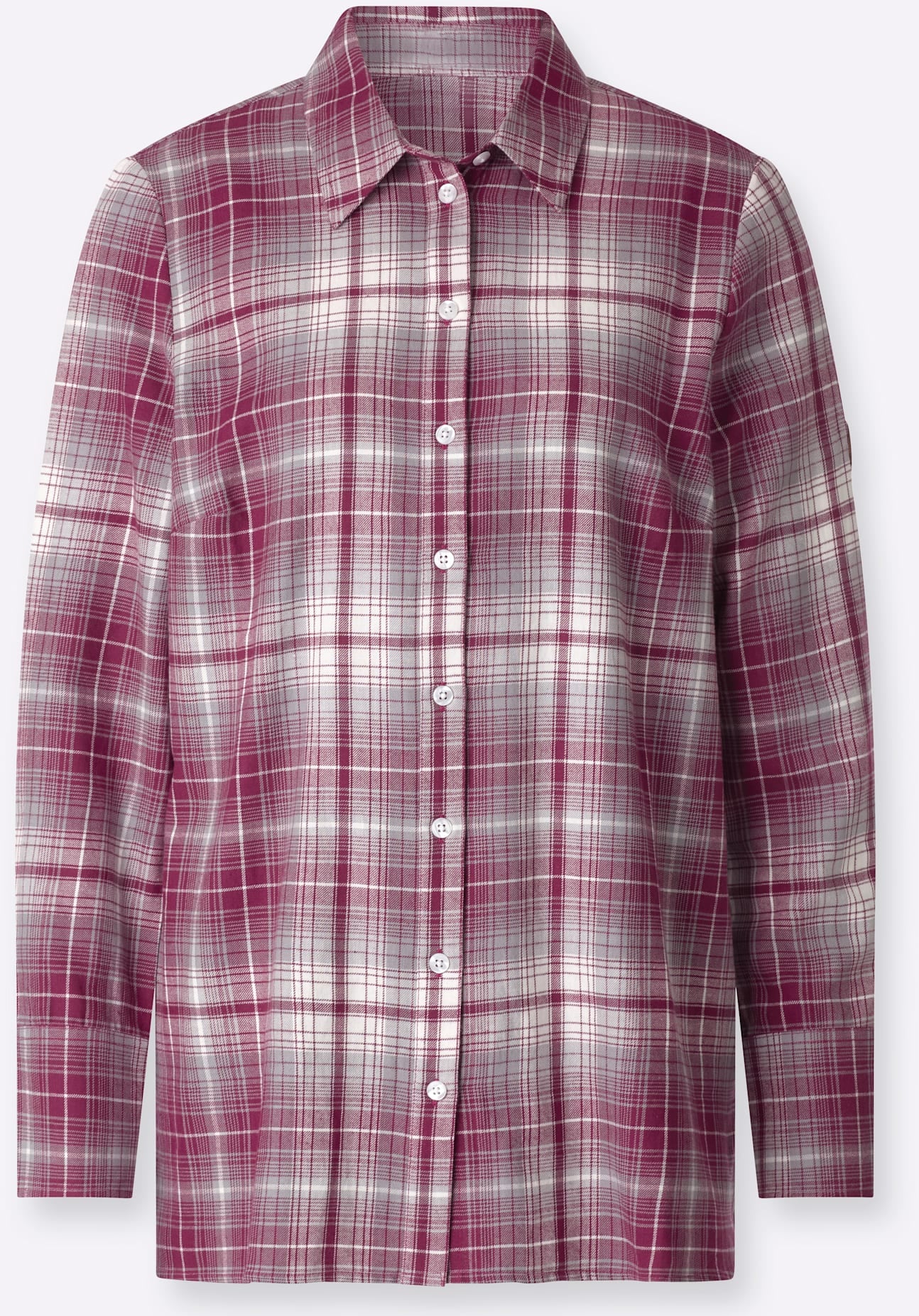 Casual Looks Blouse en flanelle