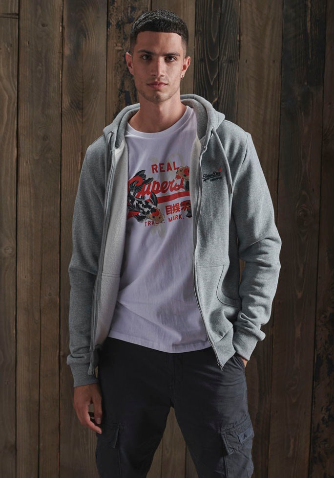 Image of Superdry Kapuzensweatjacke »OL CLASSIC ZIPHOOD NS« bei Ackermann Versand Schweiz