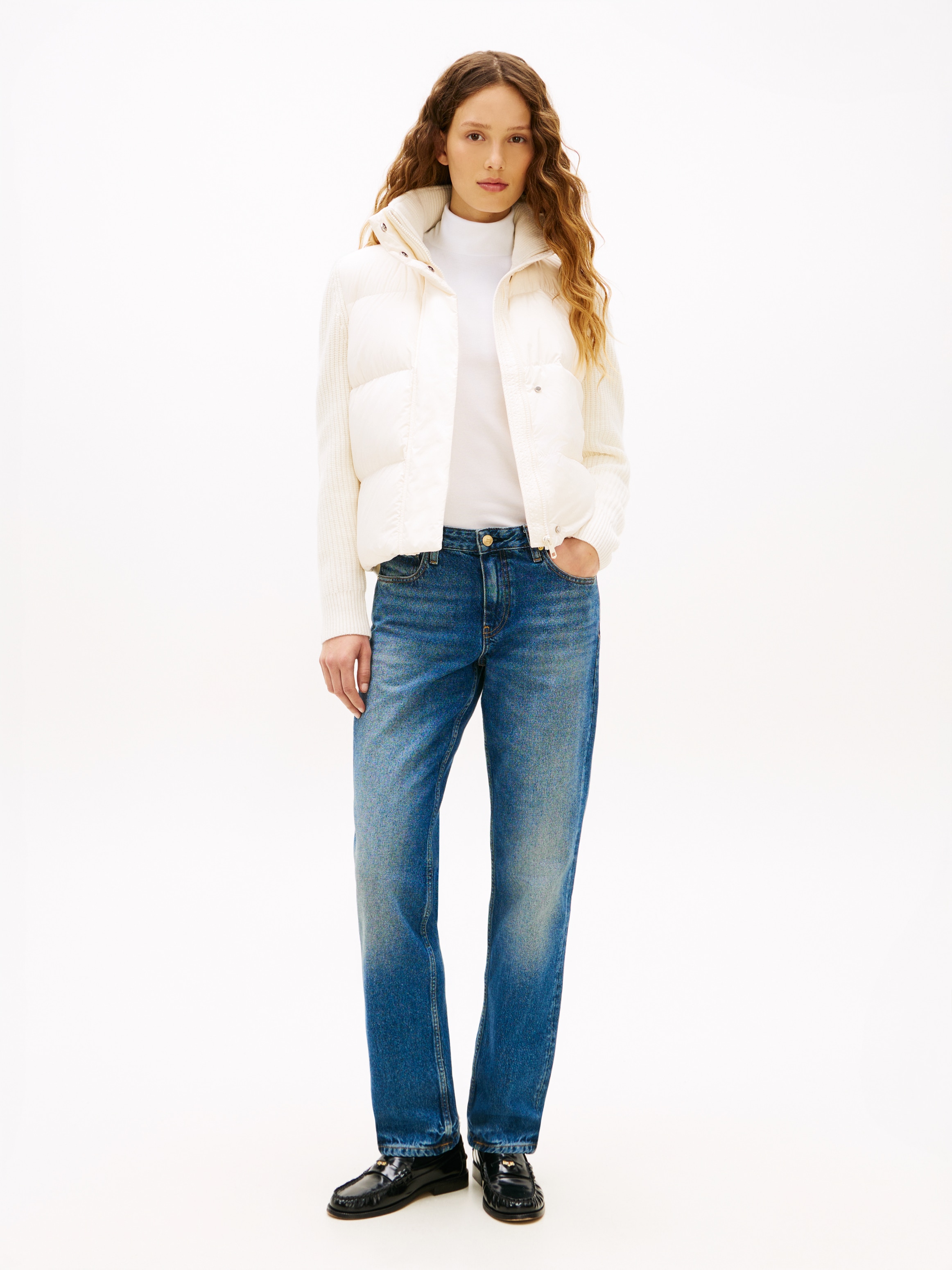 Tommy Hilfiger Veste matelassée »MODERN DOWN KNIT MIX REG JACKET«