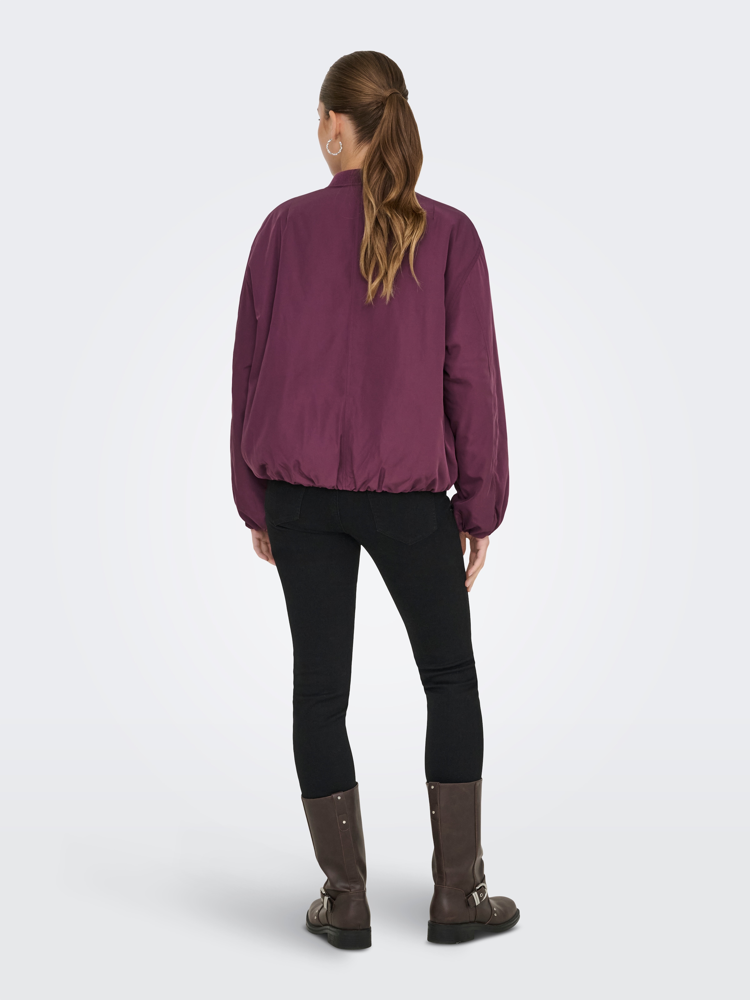 ONLY Veste bomber »ONLADEL LIFE OVERSIZED BOMBER CC OTW« sans capuche fibre synthétique,