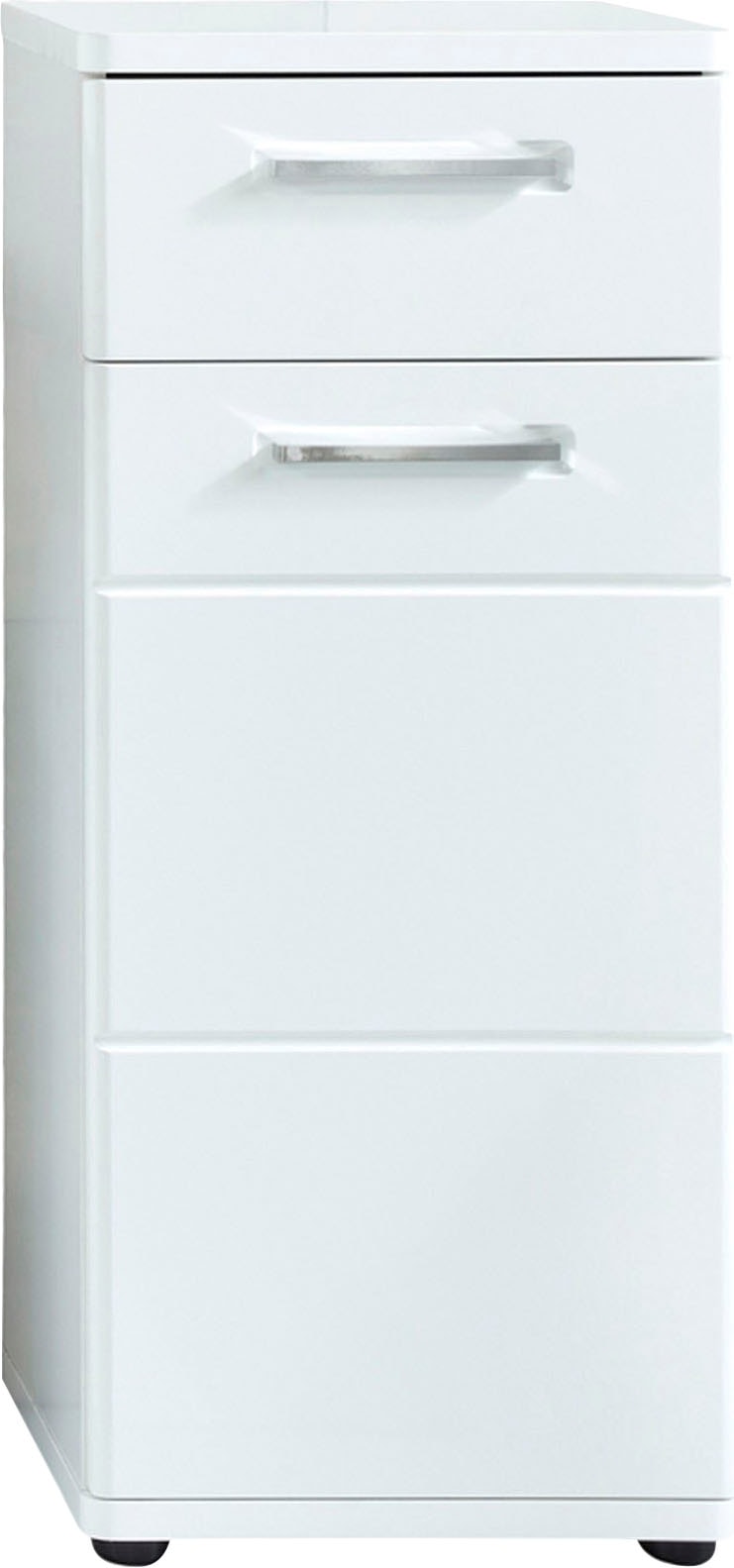 welltime Unterschrank »Mora«, Standschrank mit 1 Tür & 1 Schublade - (B/T/H) 37/34/87 cm