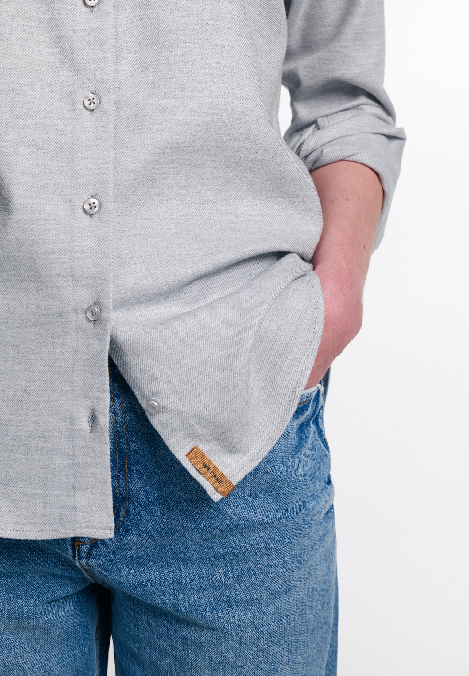 Eterna Hemdbluse »REGULAR FIT«, EASY IRON (bügelleicht)
