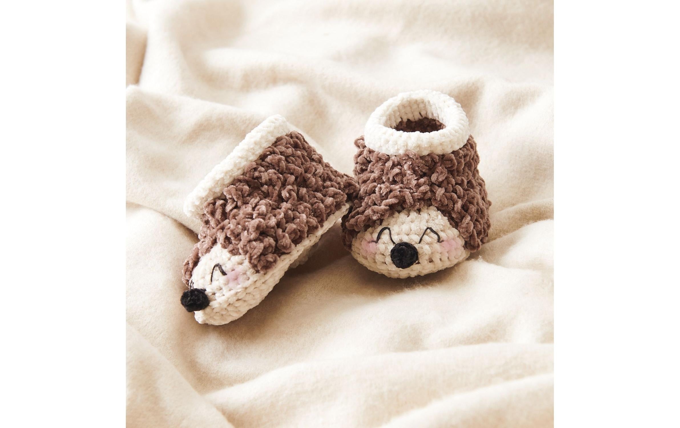 Rico-Design Verlag Kreativset »Ricorumi Babyschuhe, Igel«