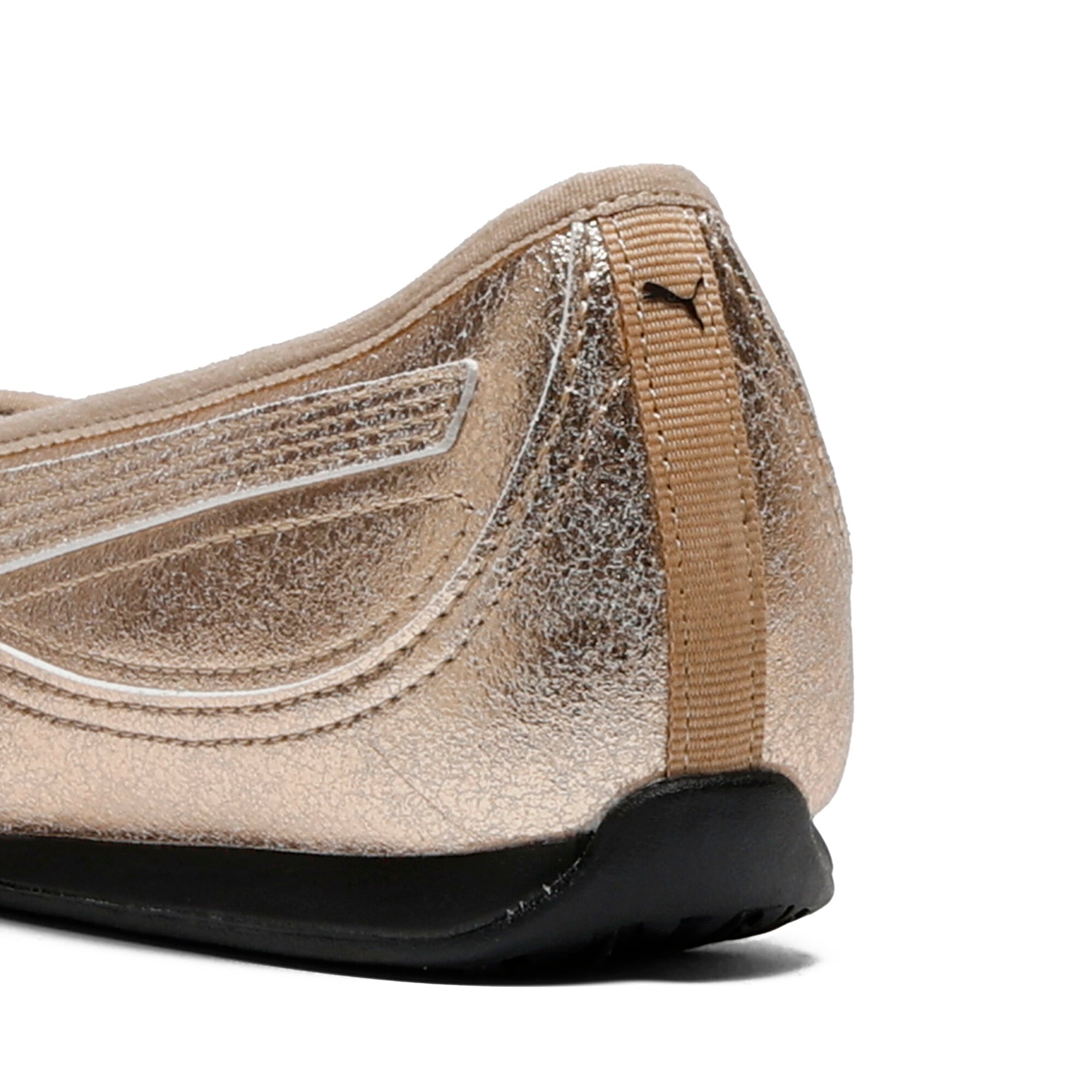PUMA Sneaker »CATCH SOLEIL BALLERINA METALLIC WHISPER«  mit Gummilaufsohle, aus Textilmix, mit Textilfutter