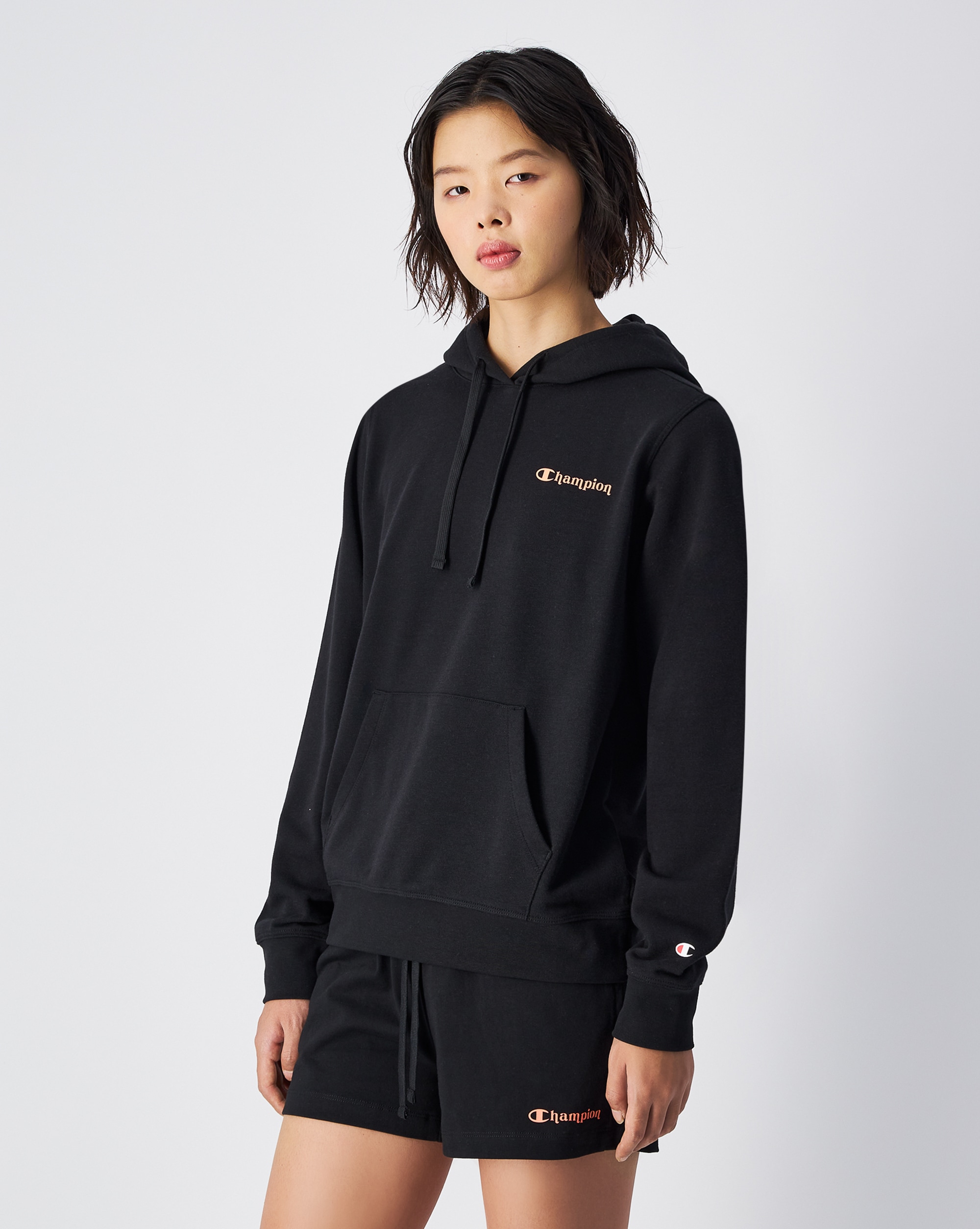 Image of Champion Kapuzensweatshirt, mit Kapuze, Langarm, aus Baumwolle und Polyester