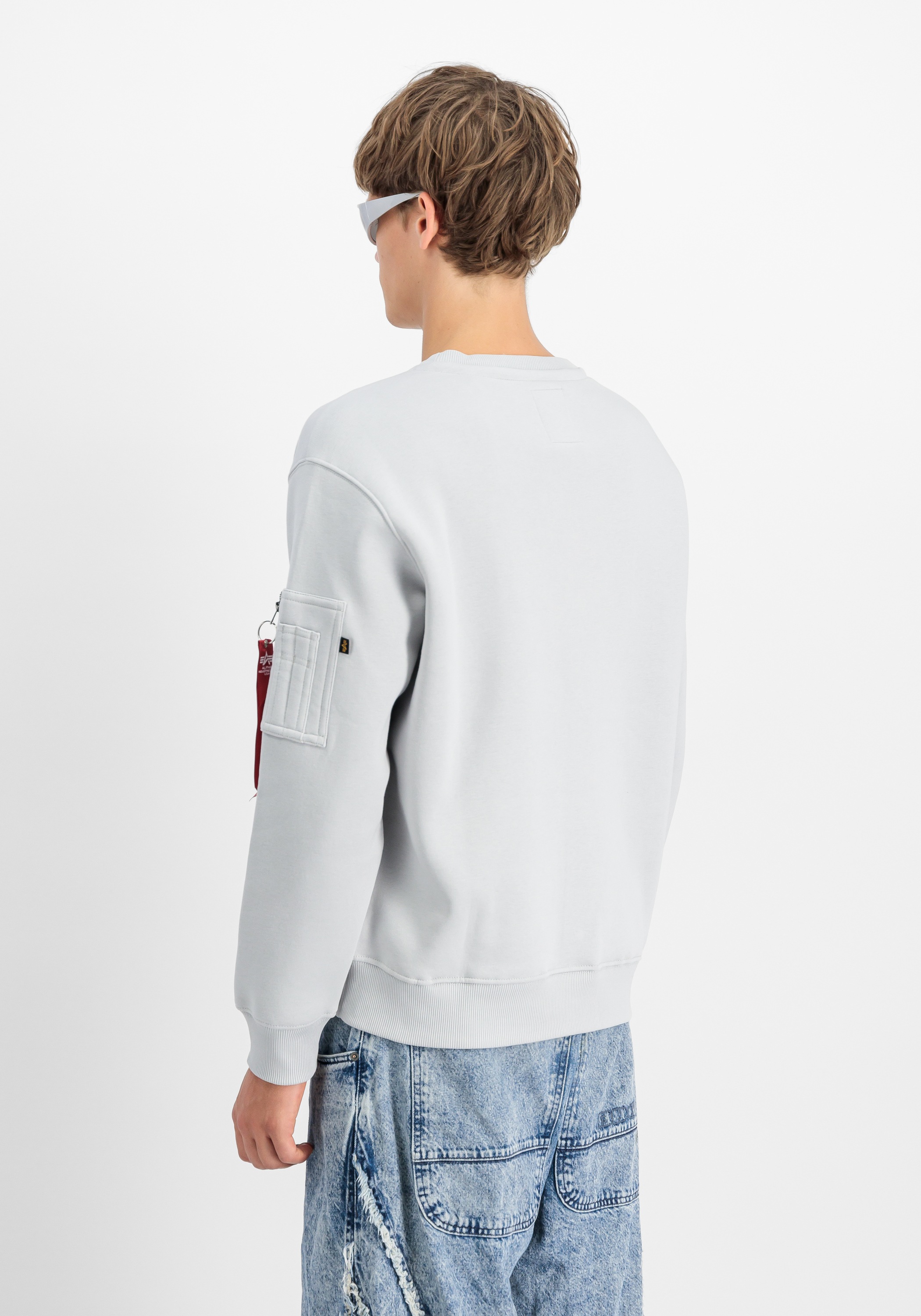 Alpha Industries Sweater »Alpha Industries Men - Sweatshirts Logo Edge Crewneck«