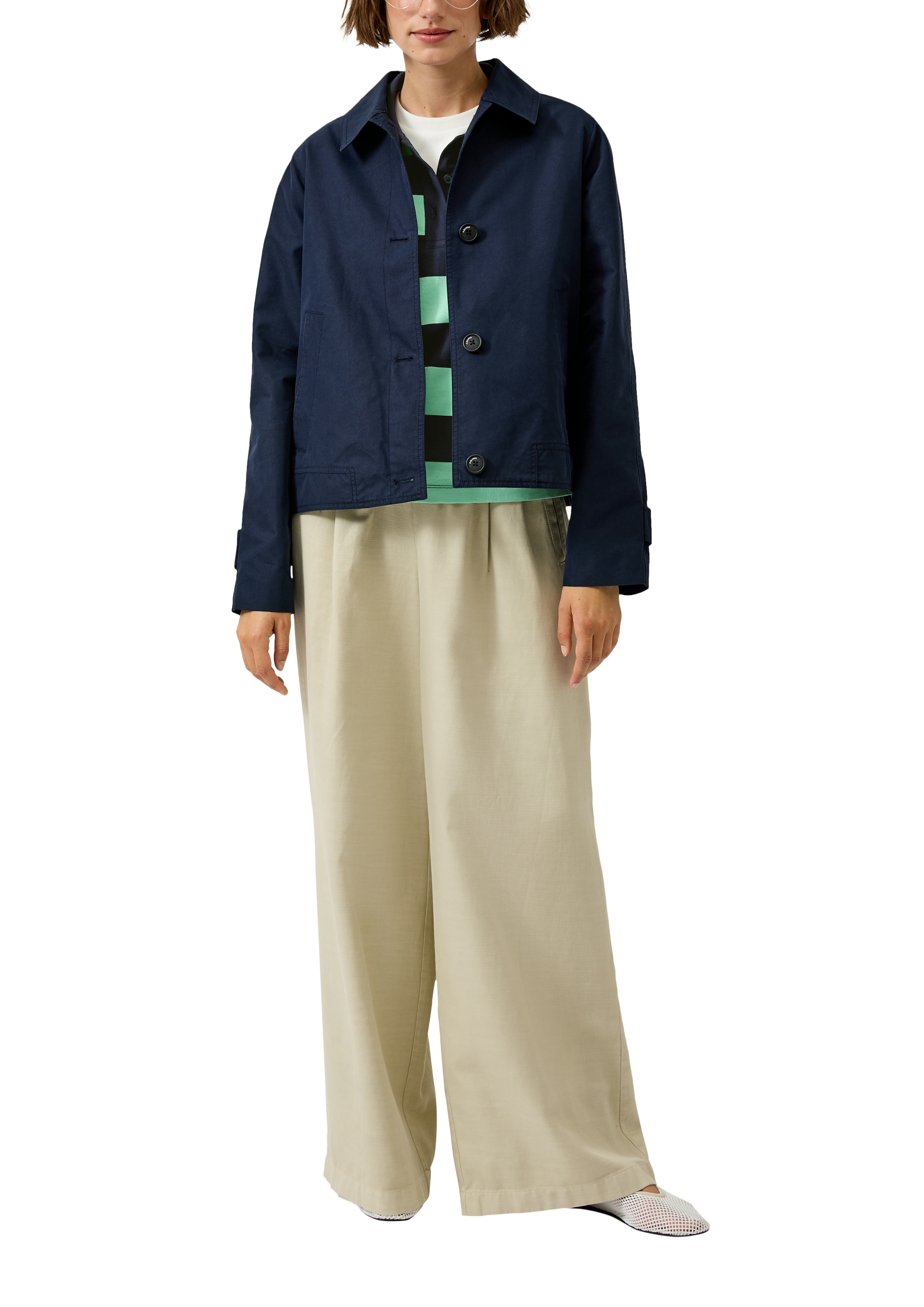 s.Oliver Langarmshirt im Streifen-Design