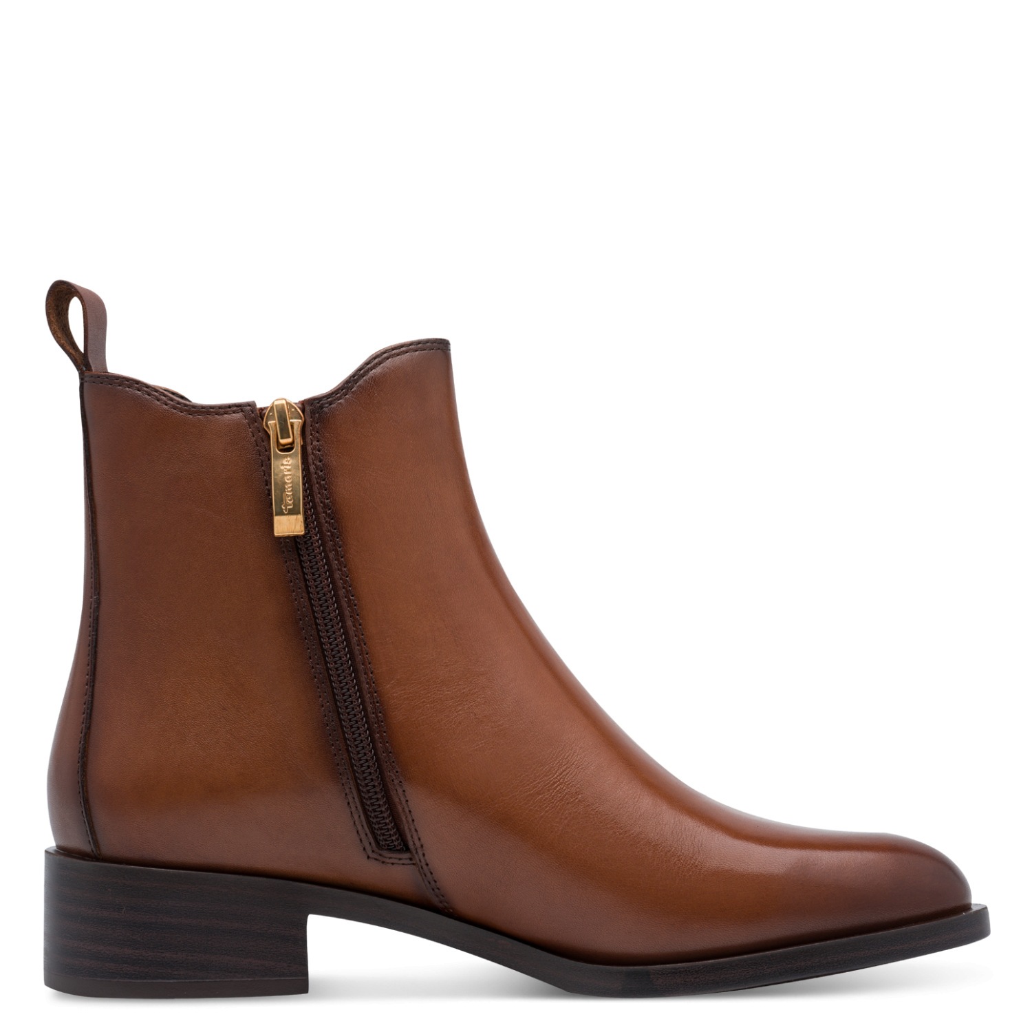 Tamaris Chelseaboots  Blockabsatz, Stiefelette mit praktischem Innenreissverschluss