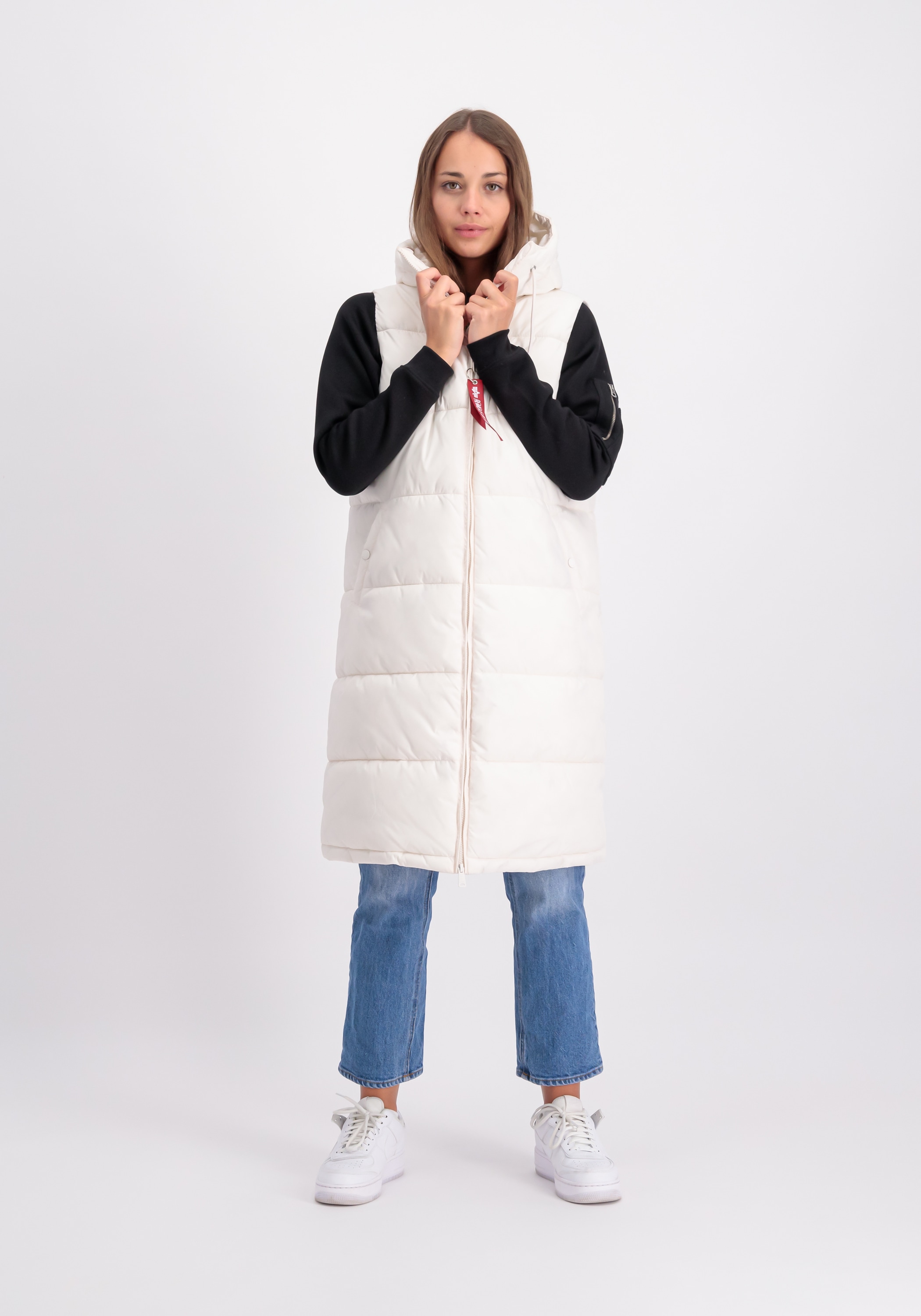 Alpha Industries Blouson »Alpha Industries Women - Vests Long Puffer Vest Wmn«