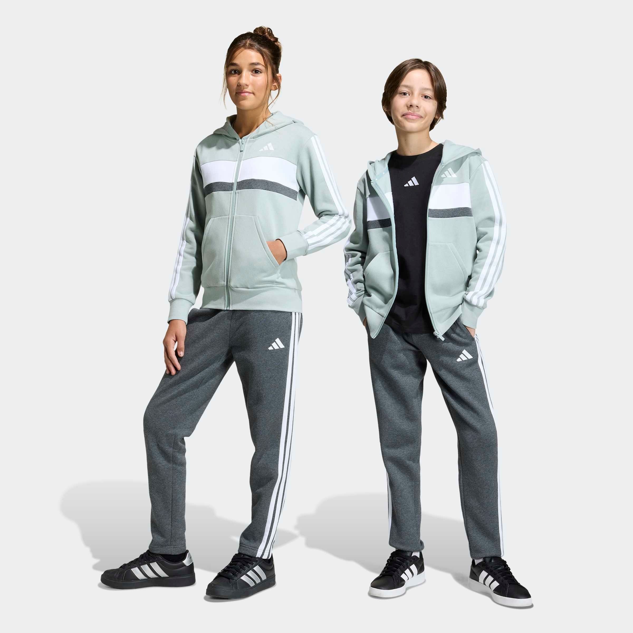 Image of adidas Sportswear Trainingsanzug "SEASONAL ESSENTIALS TIBERIO 3-STREIFEN KIDS" 2 tlg.