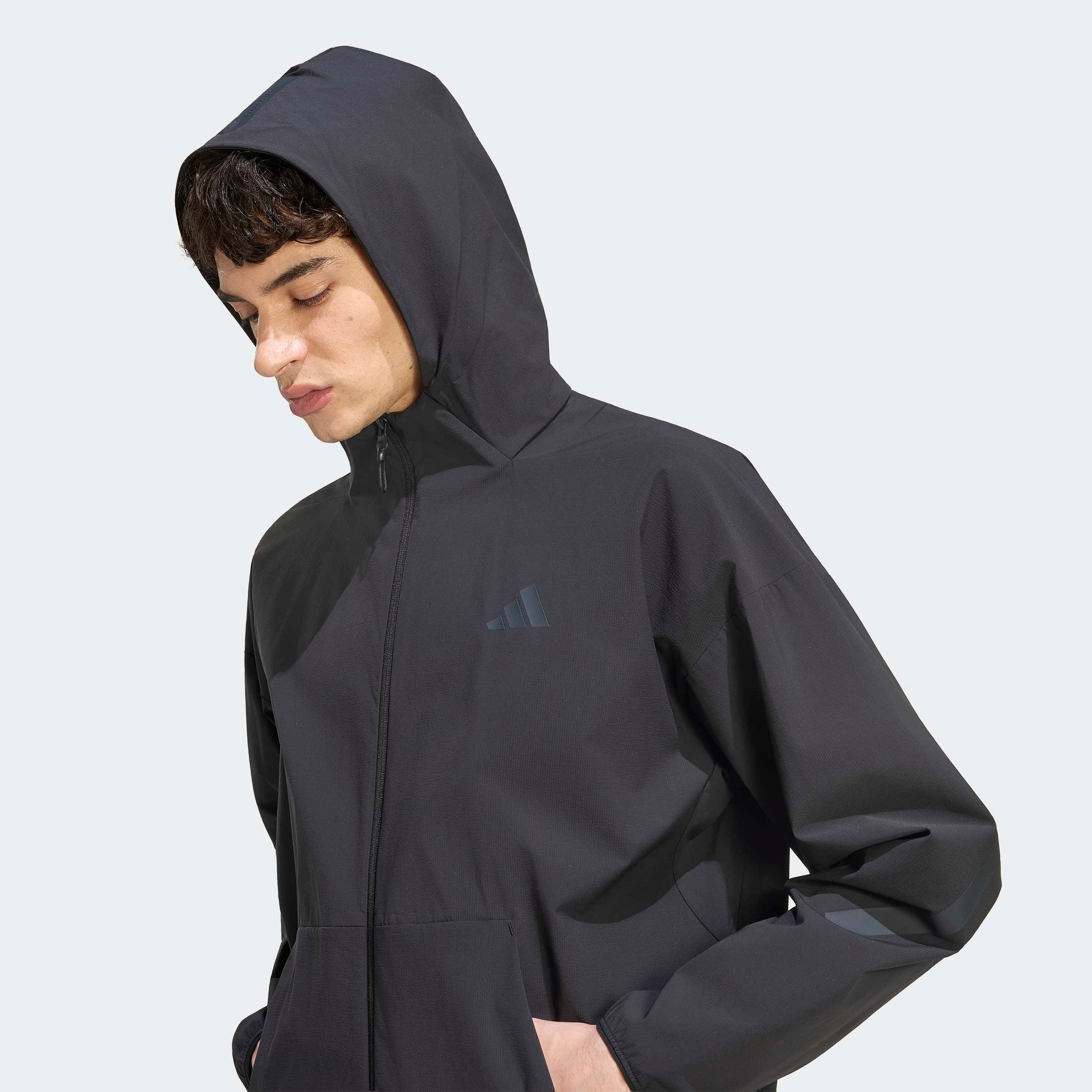 adidas Sportswear Kapuzensweatshirt »M Z.N.E. WV FZ«, mit Reissverschluss, im sportlichen Stil
