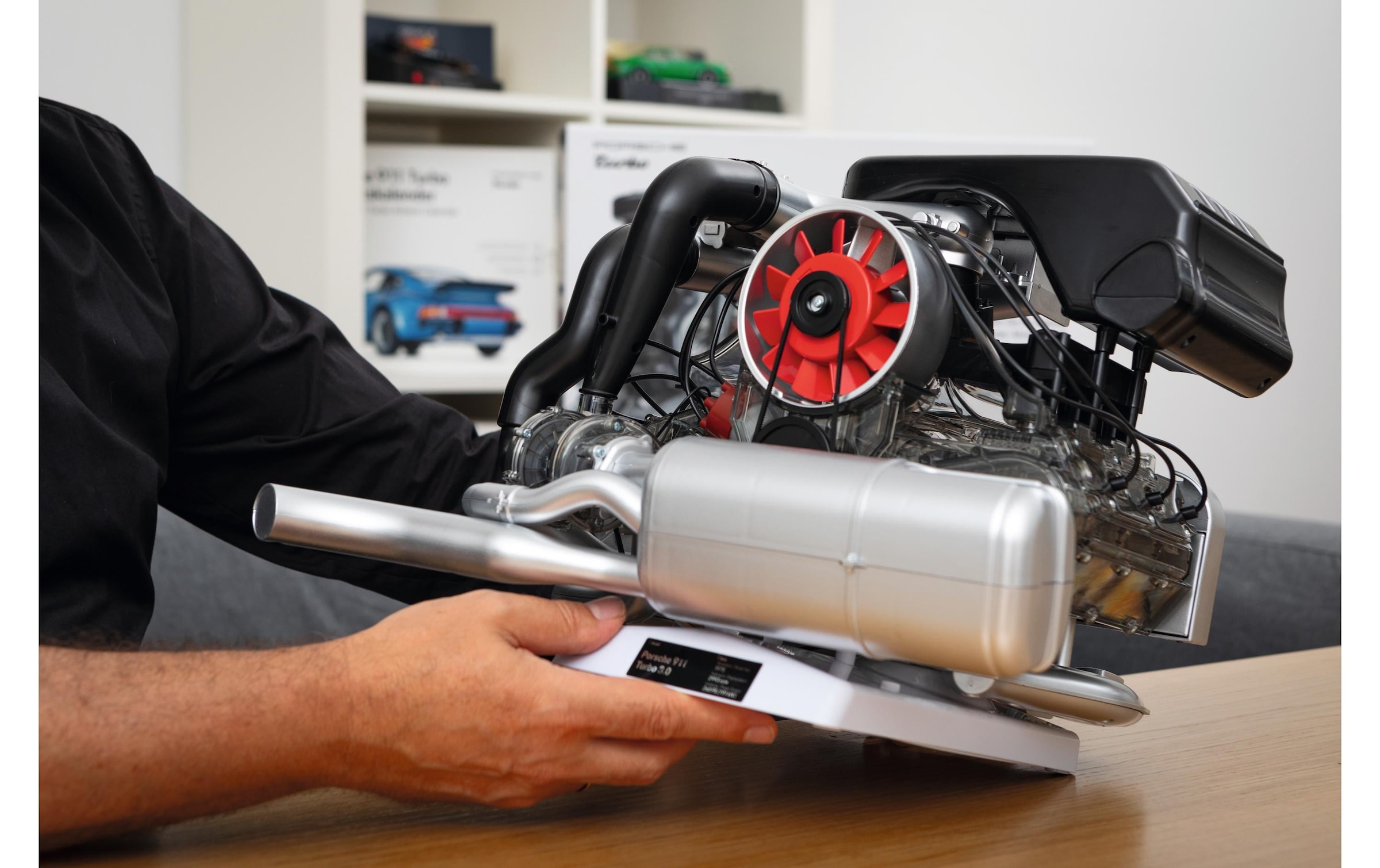 Franzis Spielbausteine »Porsche 911 Turbomotor 0,04375 Deutsch/Englisch«