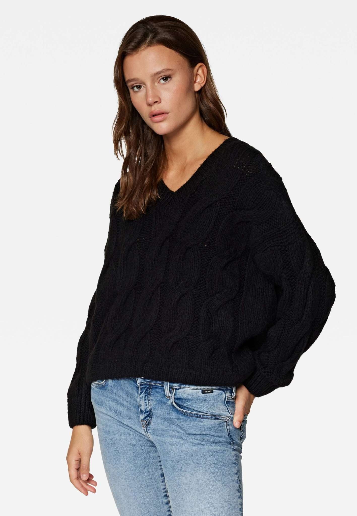 Strickpullover »Pullover V Neck Sweater«