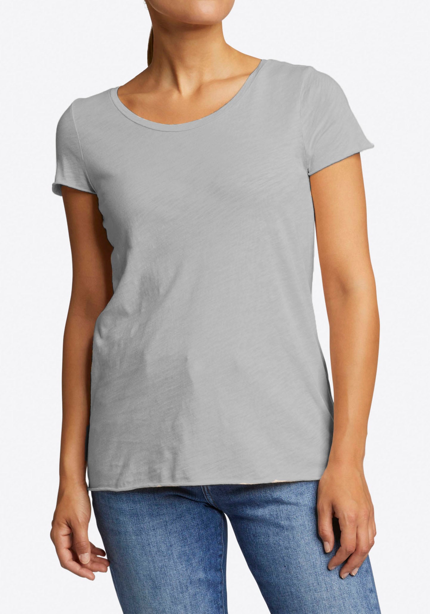 T-Shirt, in femininer Basic-Form