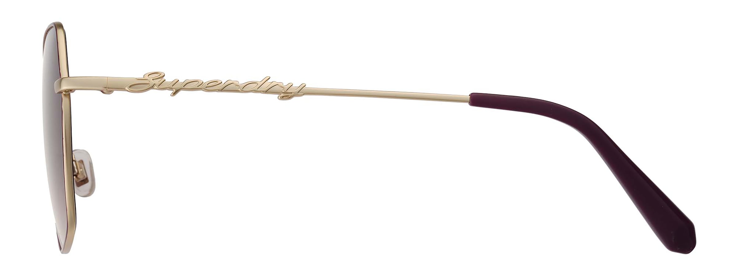 Superdry Sonnenbrille »Modell 995062« Form Butterfly, Logoschriftzug auf Bügel, Metallfassung