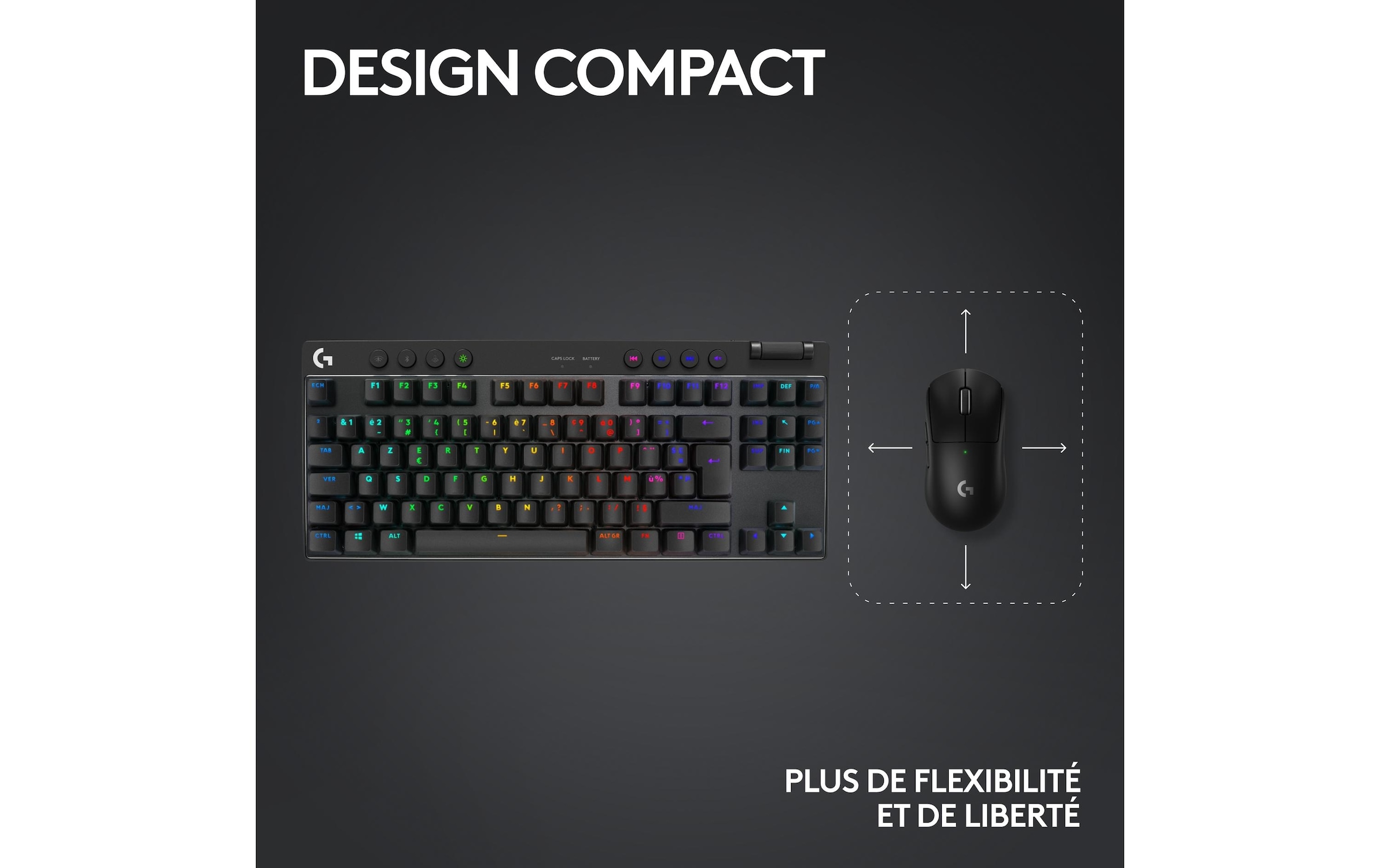 Logitech Gaming-Tastatur »PRO X TKL Lightspeed«