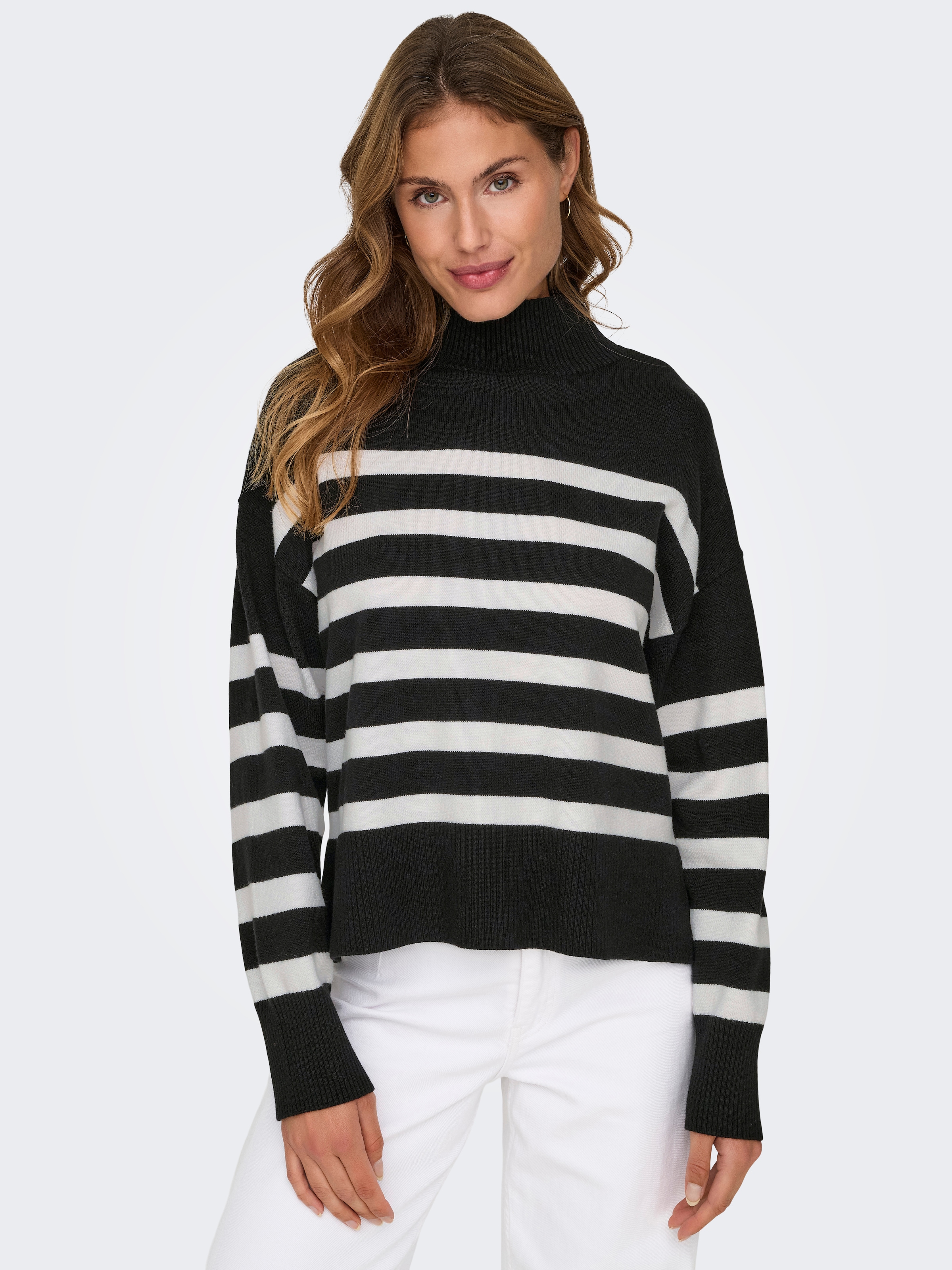 Image of ONLY Stehkragenpullover "ONLBARI L/S HIGHNECK KNT"