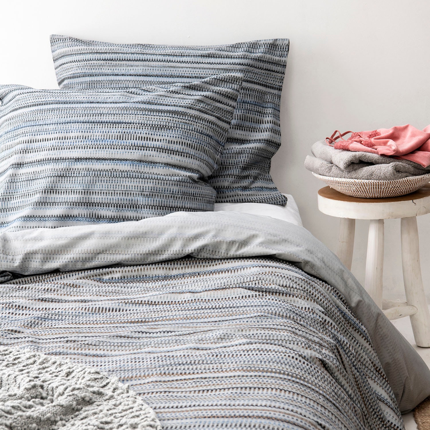 Cinderella Linge de lit »Tide« 2 cuis tlg. mit Streifen im Farbverlauf