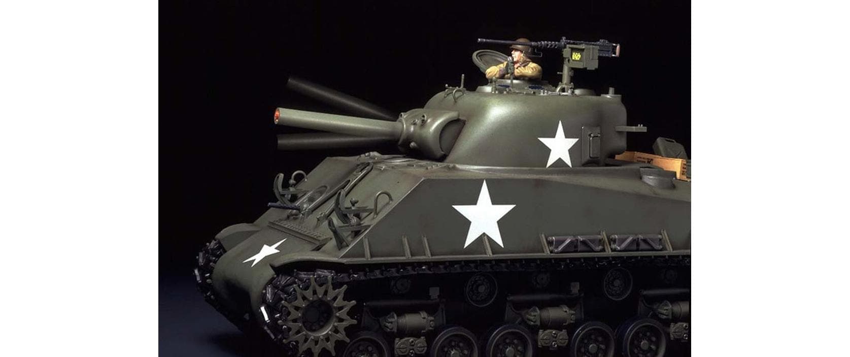 Tamiya RC-Auto »M4 Sherman 105 mm Howitzer Full-Option Bausatz«