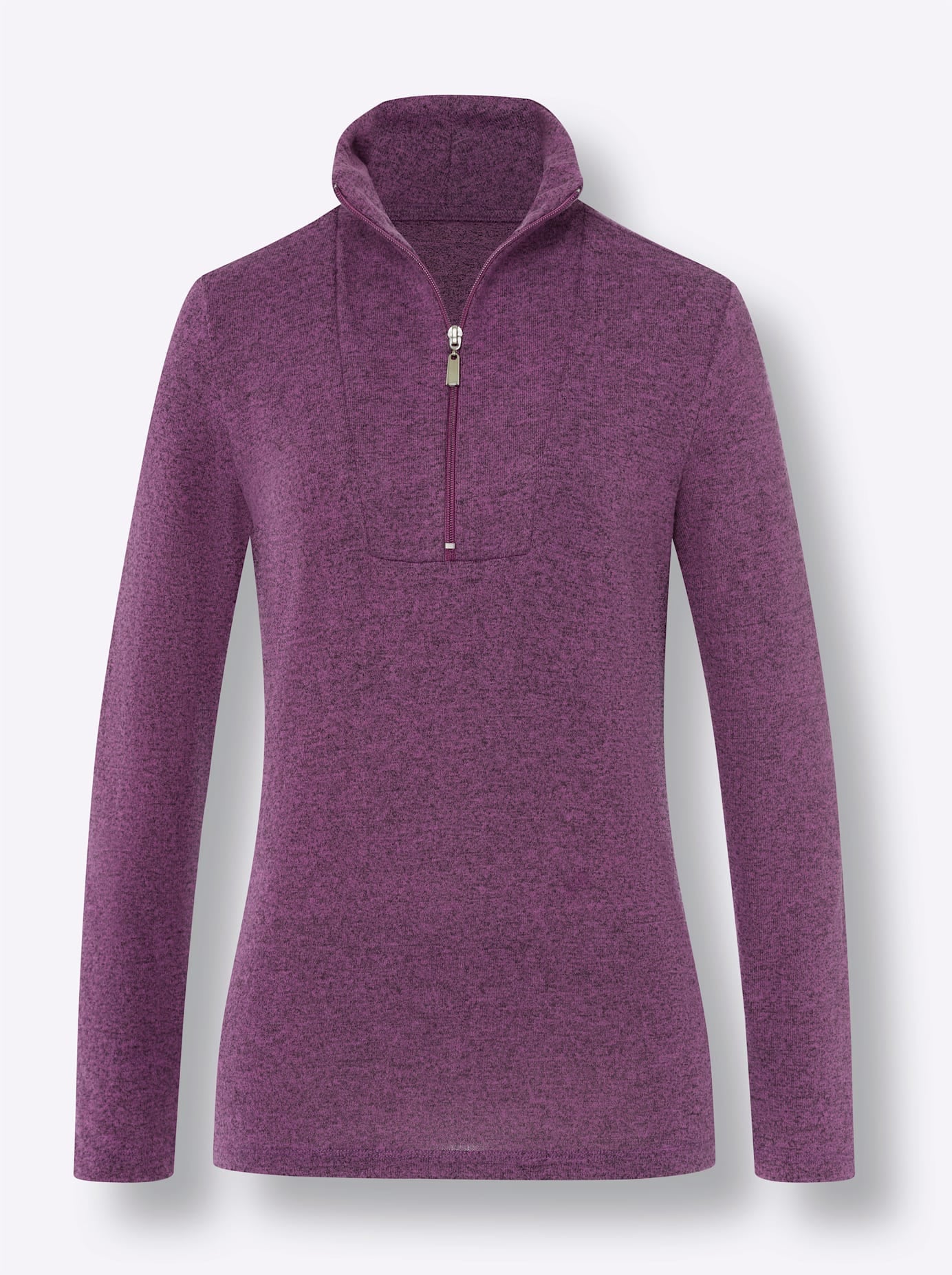 Classic Basics Stehkragenshirt »Langarm-Shirt«, (1 tlg.)